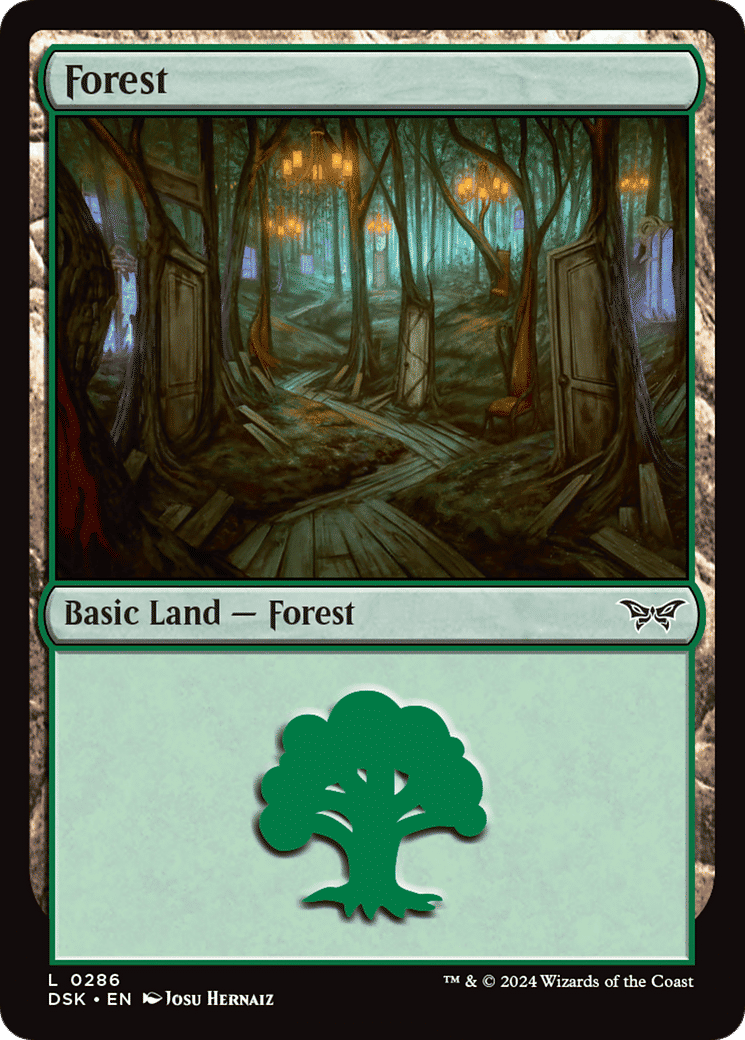 Forest — Duskmourn: House of Horror — Magic: The Gathering