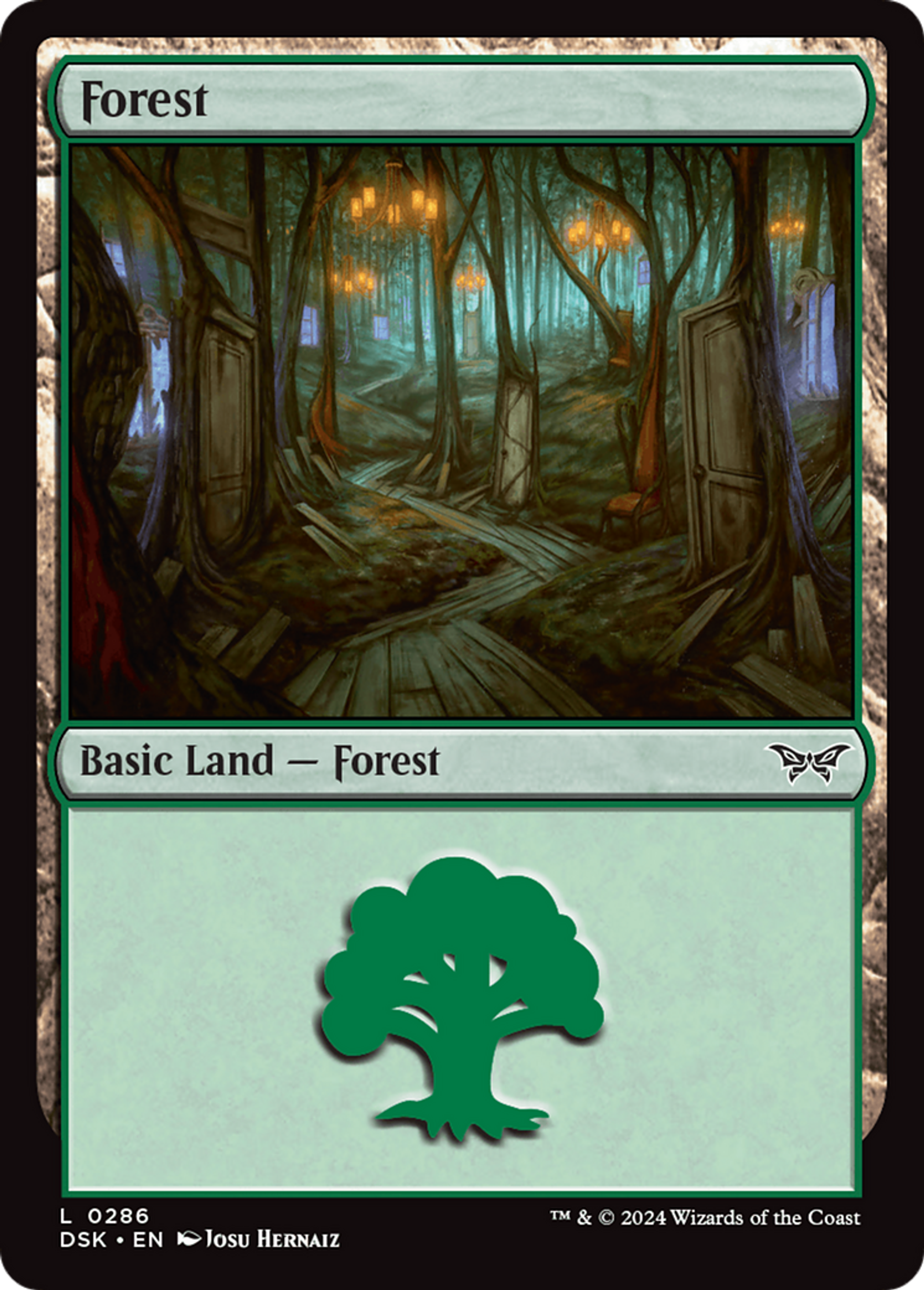 Forêt — Duskmourn: House of Horror — Magic: The Gathering
