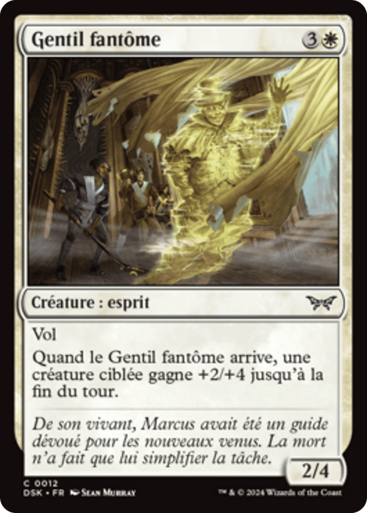 Gentil fantôme — Duskmourn: House of Horror — Magic: The Gathering