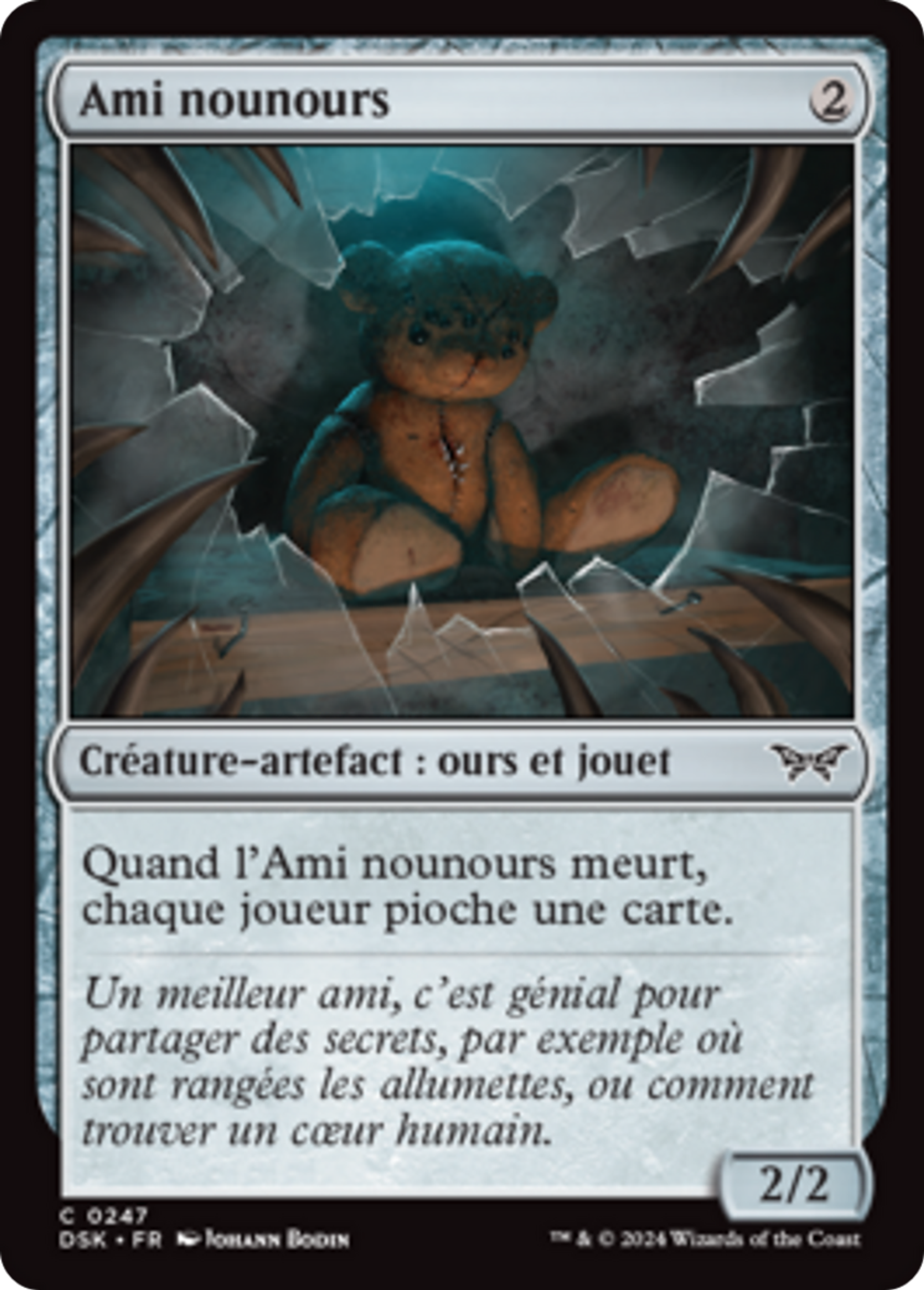Ami nounours — Duskmourn: House of Horror — Magic: The Gathering
