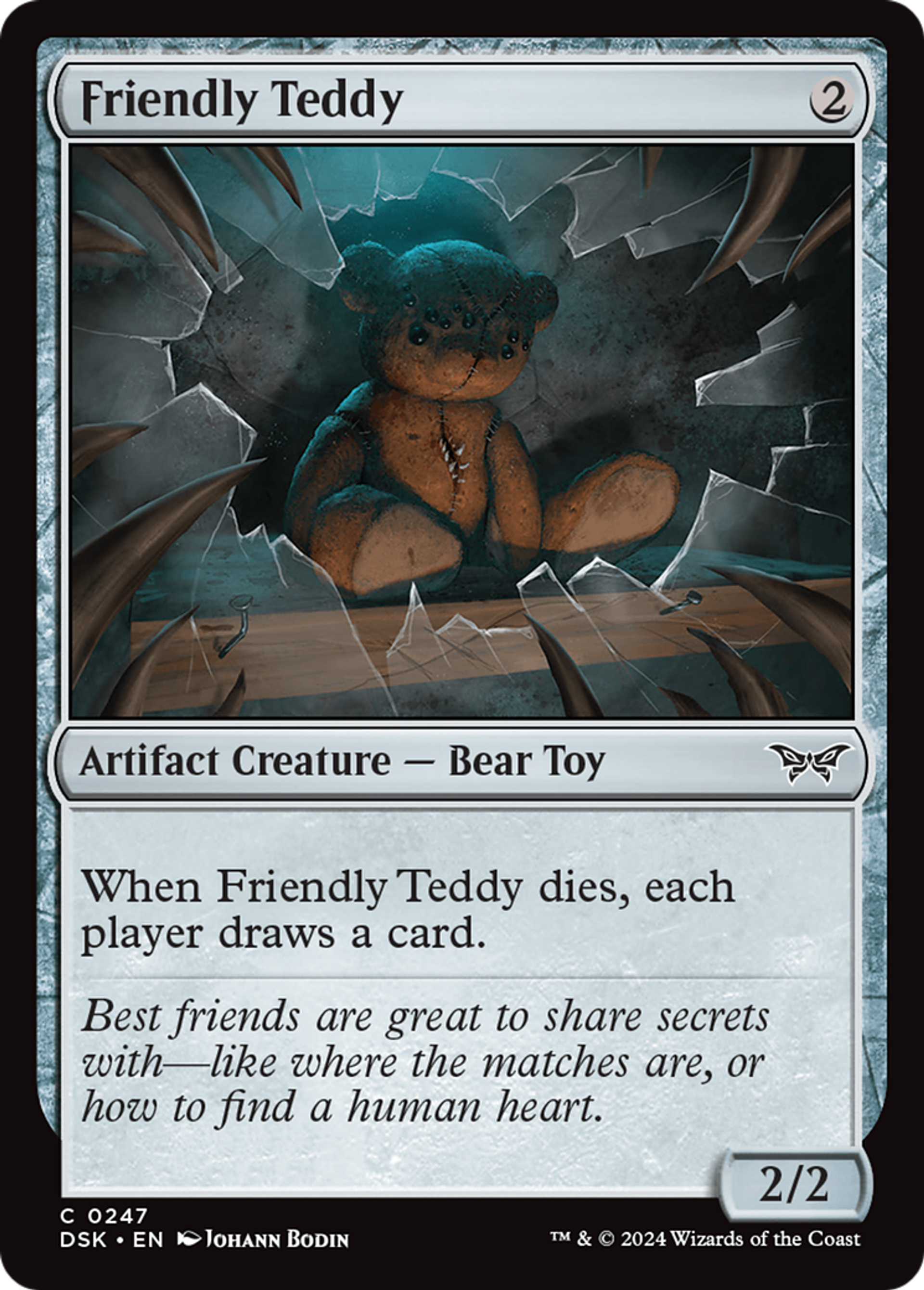 Ami nounours — Duskmourn: House of Horror — Magic: The Gathering