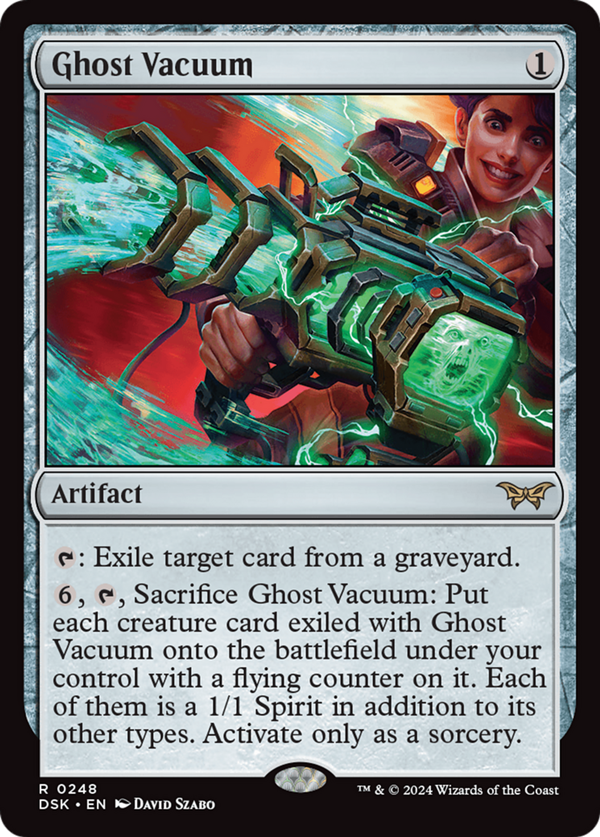 Aspirateur à fantômes — Duskmourn: House of Horror — Magic: The Gathering
