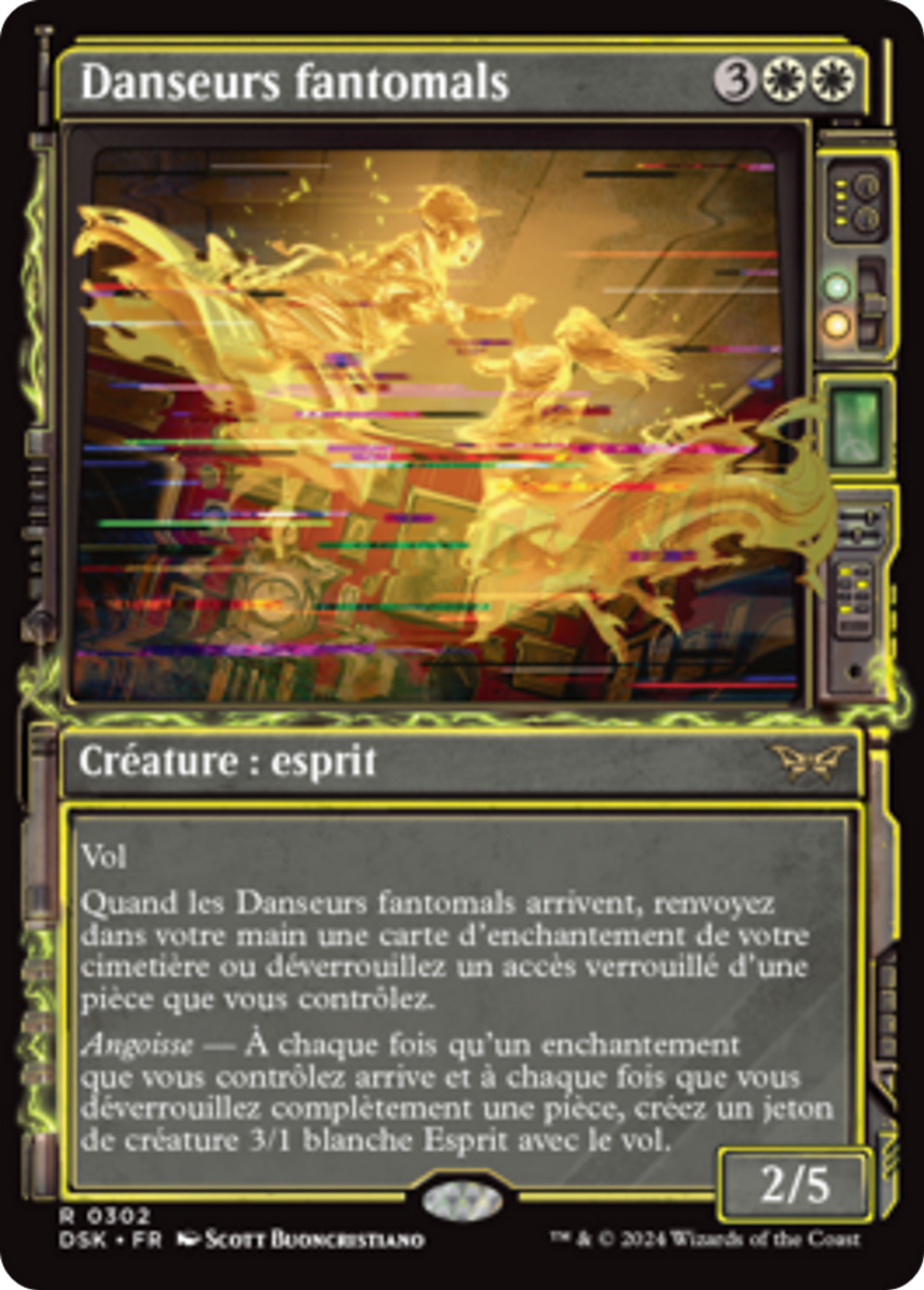 Danseurs fantomals — Duskmourn: House of Horror — Magic: The Gathering