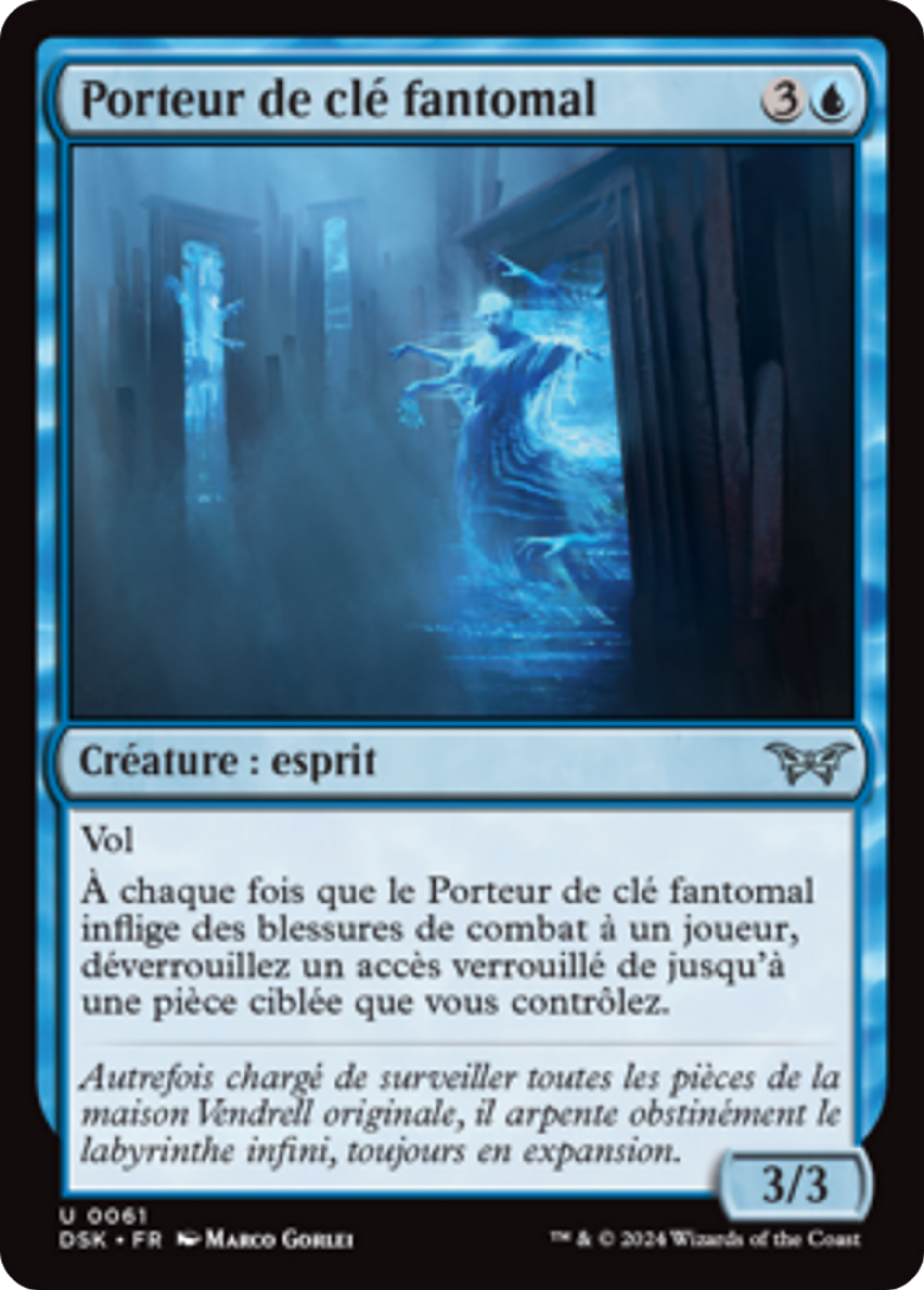 Porteur de clé fantomal — Duskmourn: House of Horror — Magic: The Gathering