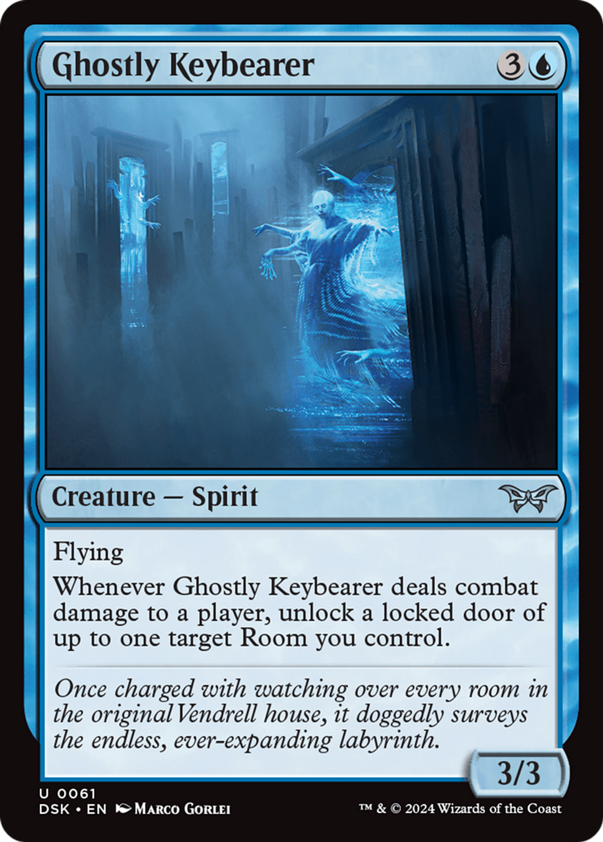 Porteur de clé fantomal — Duskmourn: House of Horror — Magic: The Gathering