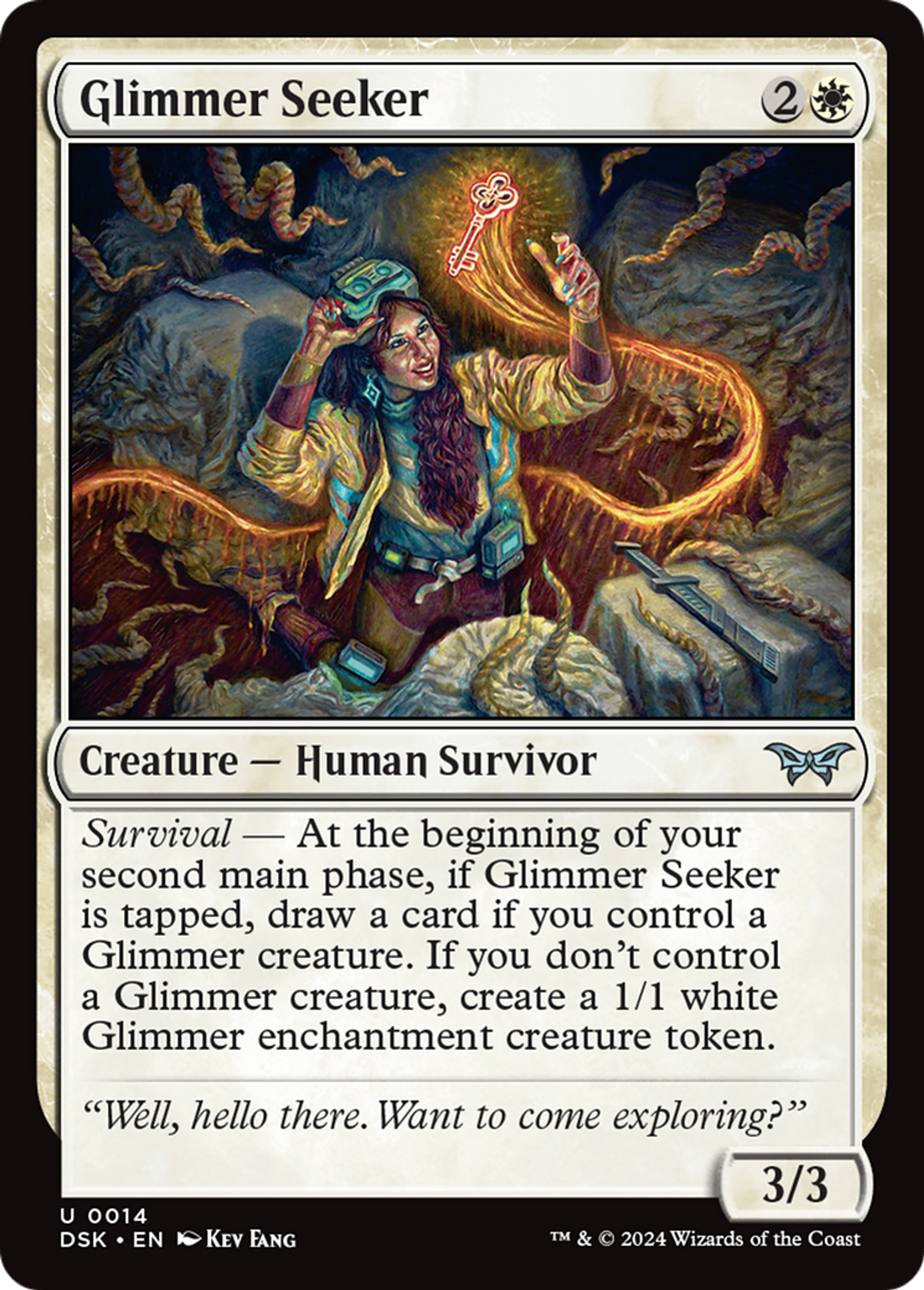 Glimmer Seeker — Duskmourn: House of Horror — Magic: The Gathering