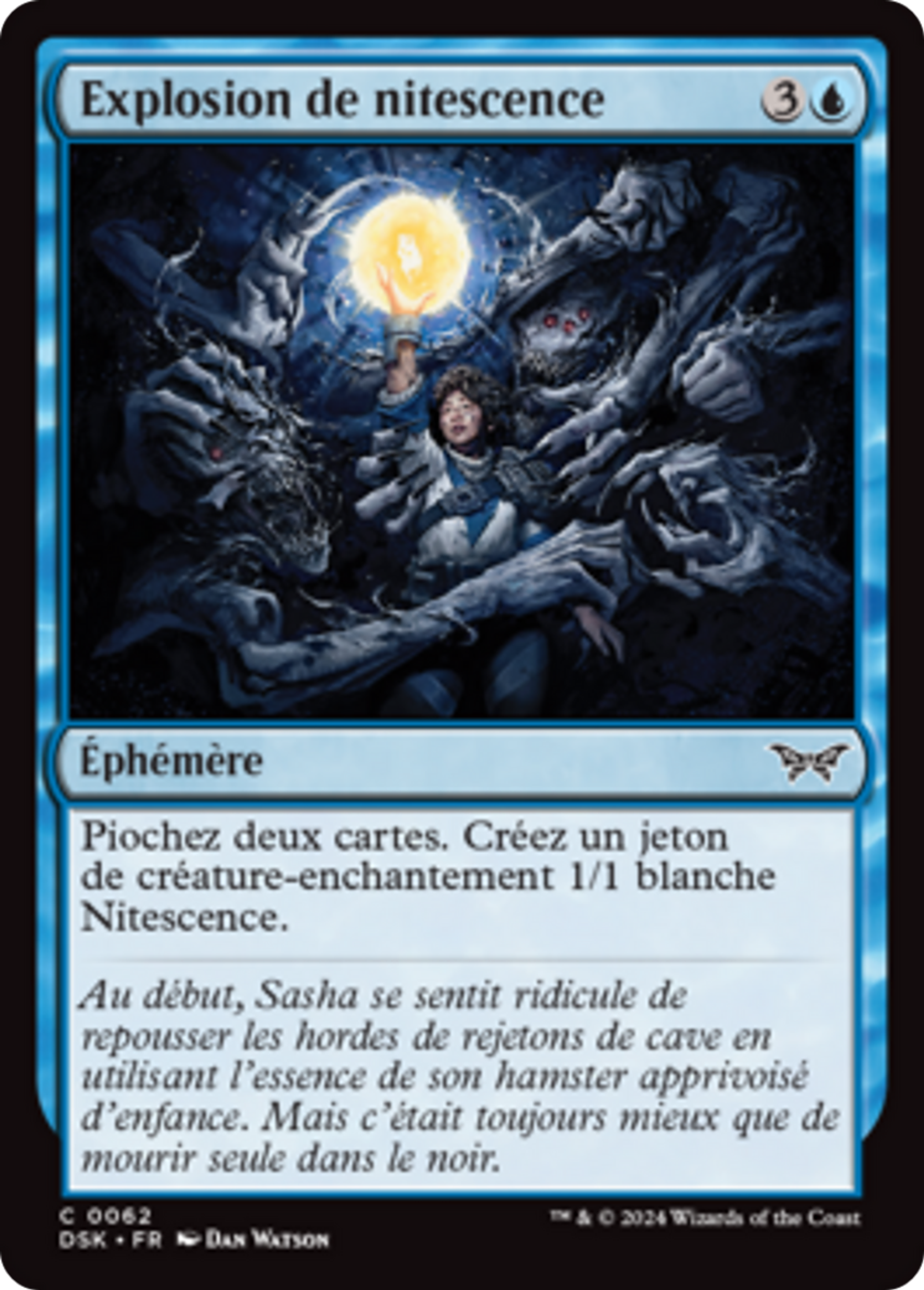 Explosion de nitescence — Duskmourn: House of Horror — Magic: The Gathering