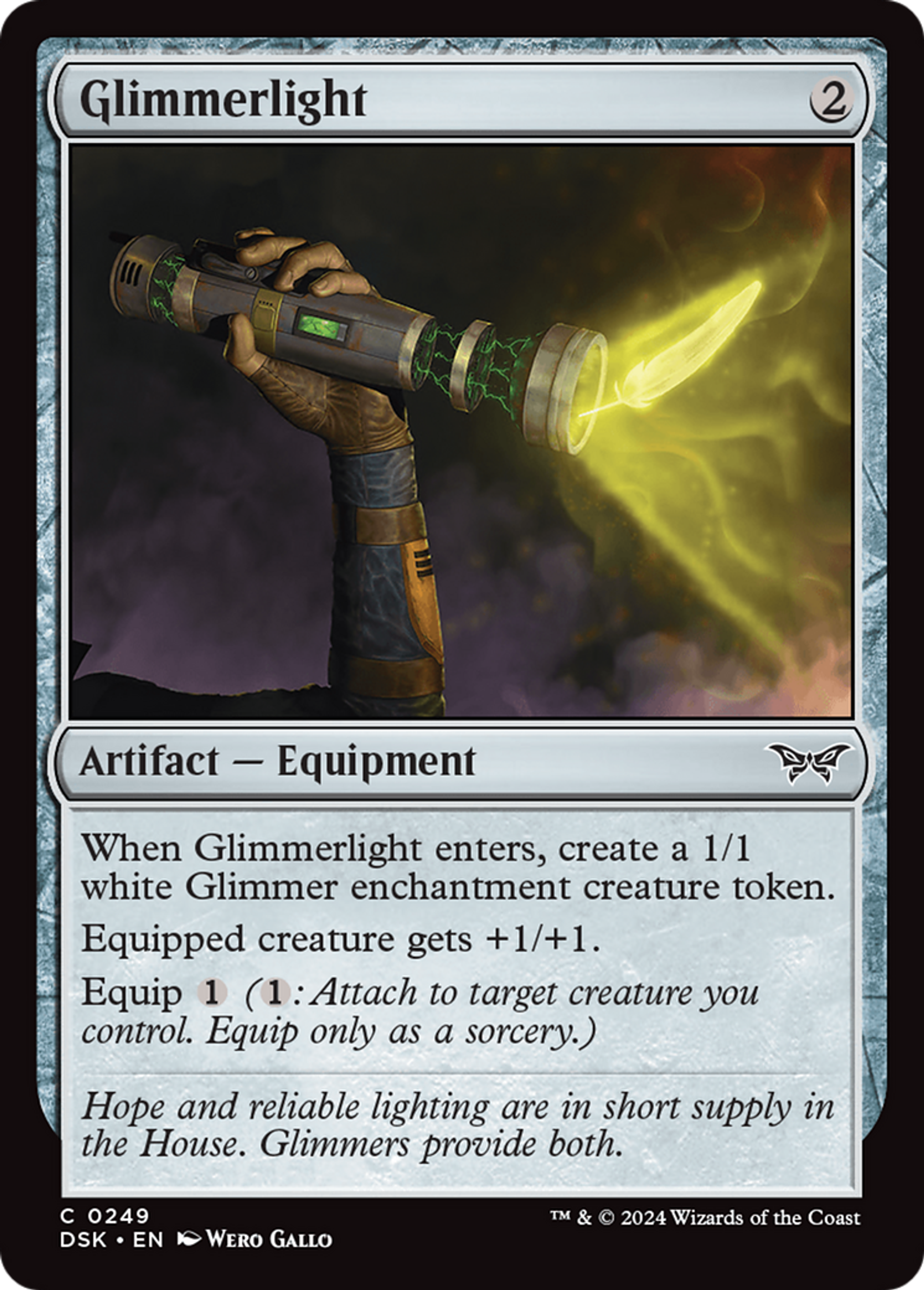 Lampe à nitescence — Duskmourn: House of Horror — Magic: The Gathering