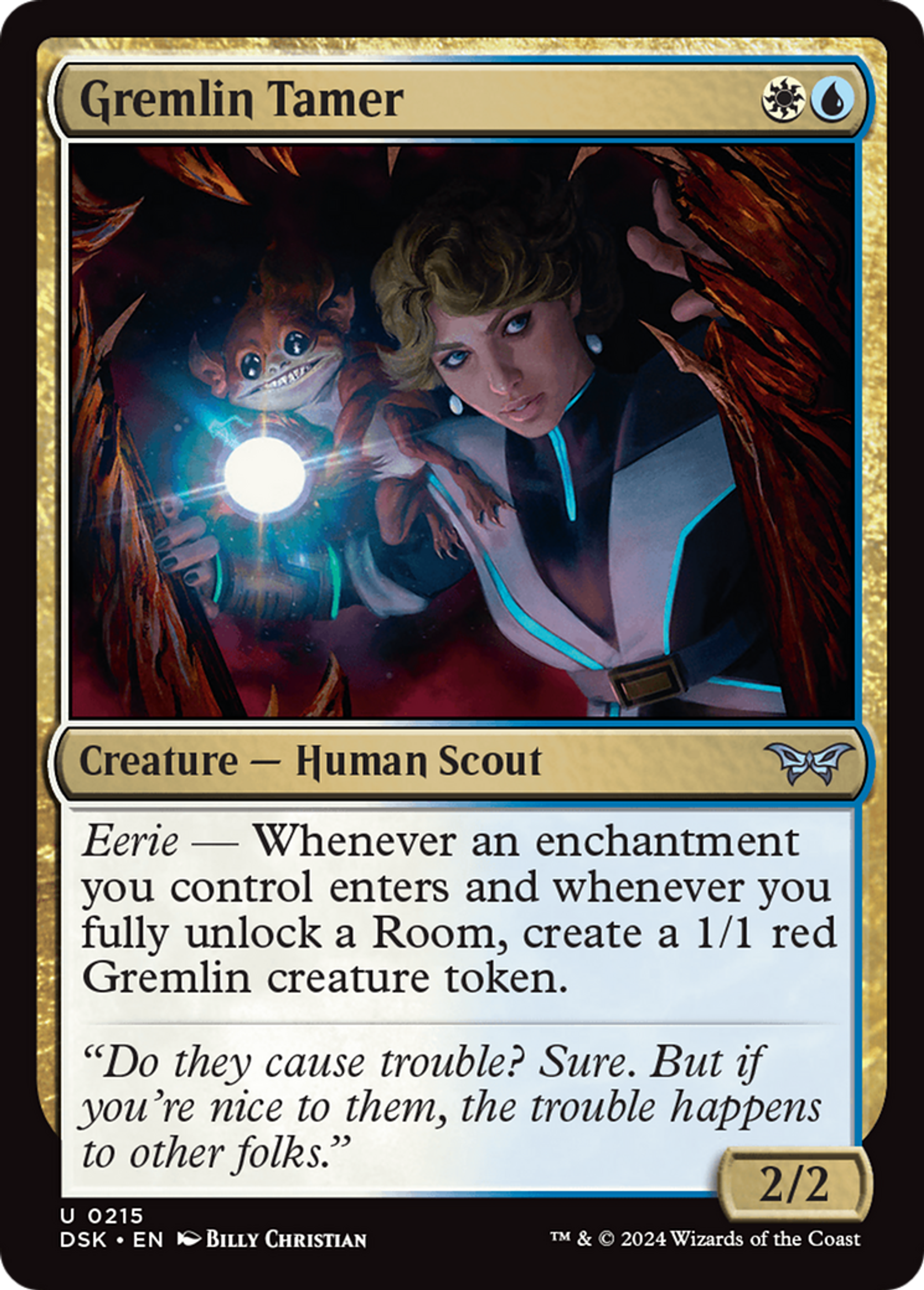 Dresseuse de gremlins — Duskmourn: House of Horror — Magic: The Gathering