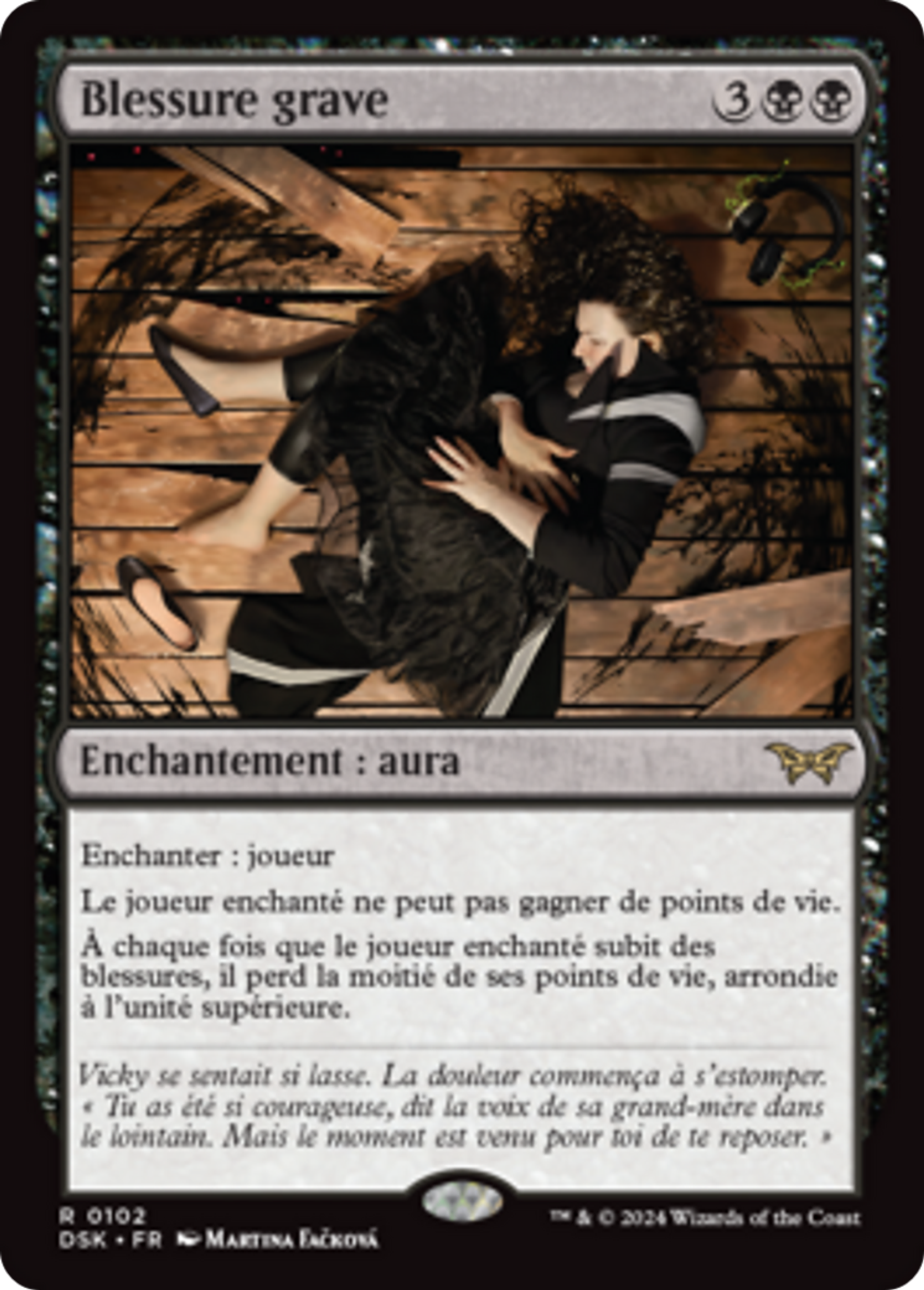 Blessure grave — Duskmourn: House of Horror — Magic: The Gathering