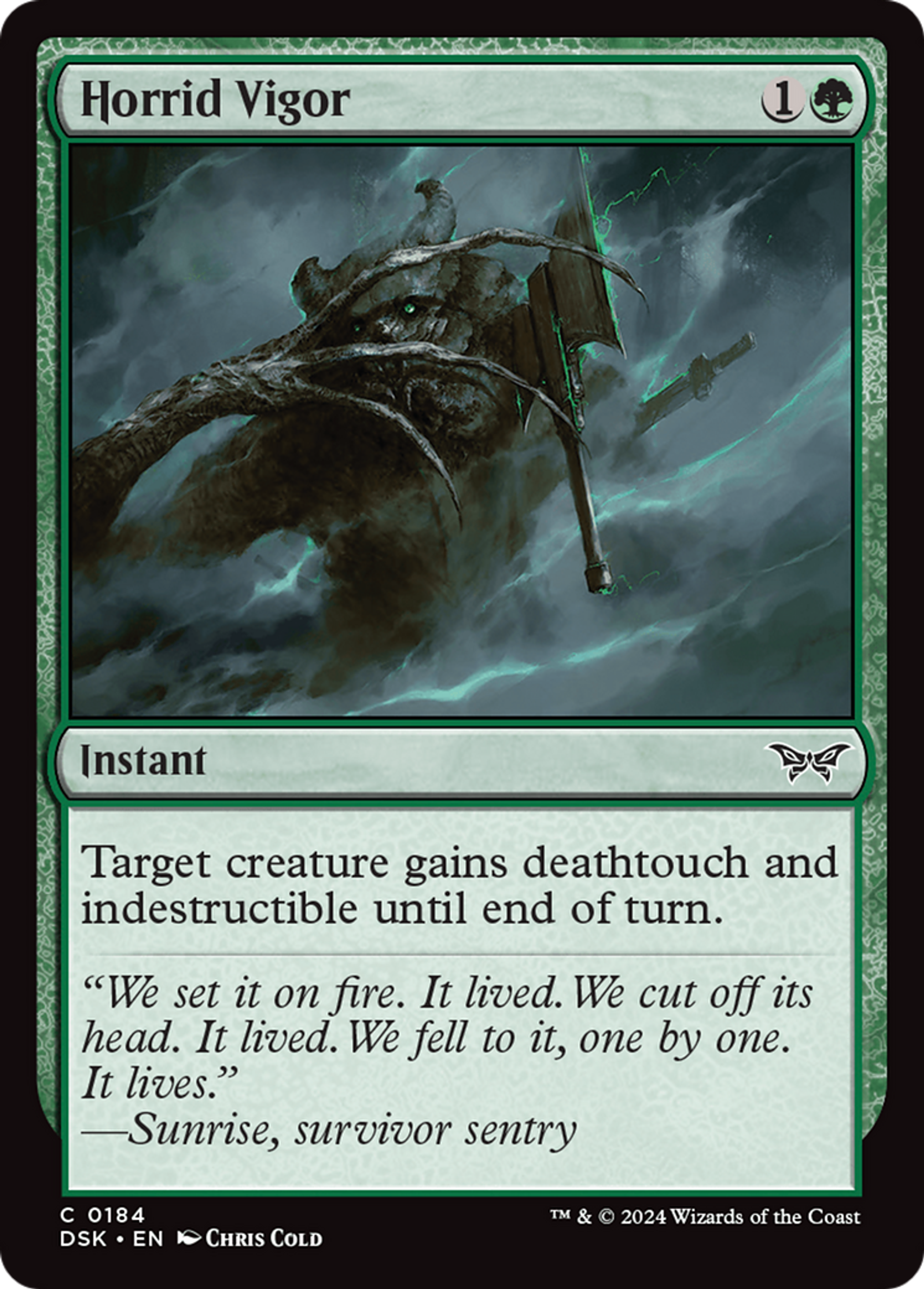 Horrid Vigor — Duskmourn: House of Horror — Magic: The Gathering