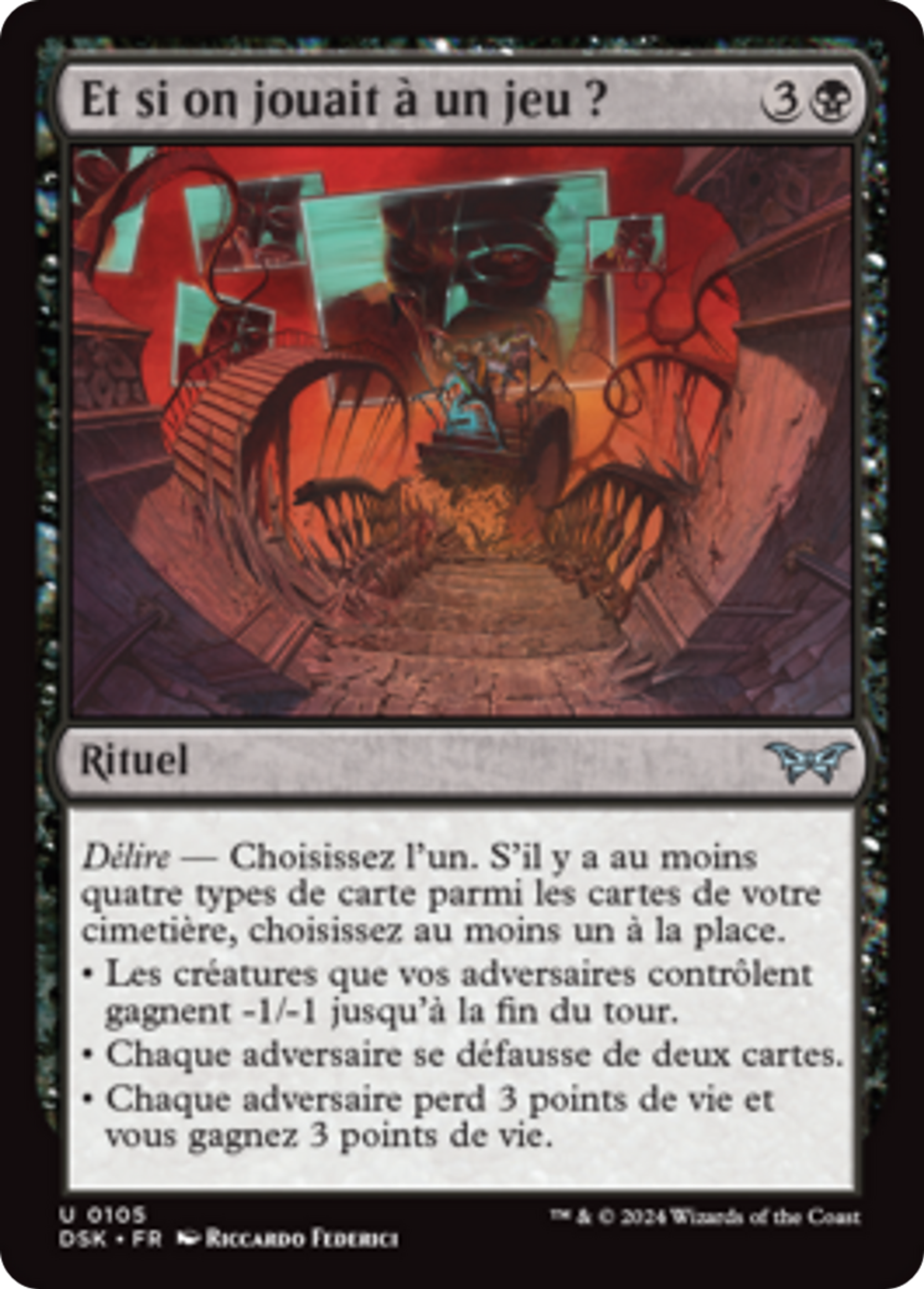 Et si on jouait à un jeu ? — Duskmourn: House of Horror — Magic: The Gathering