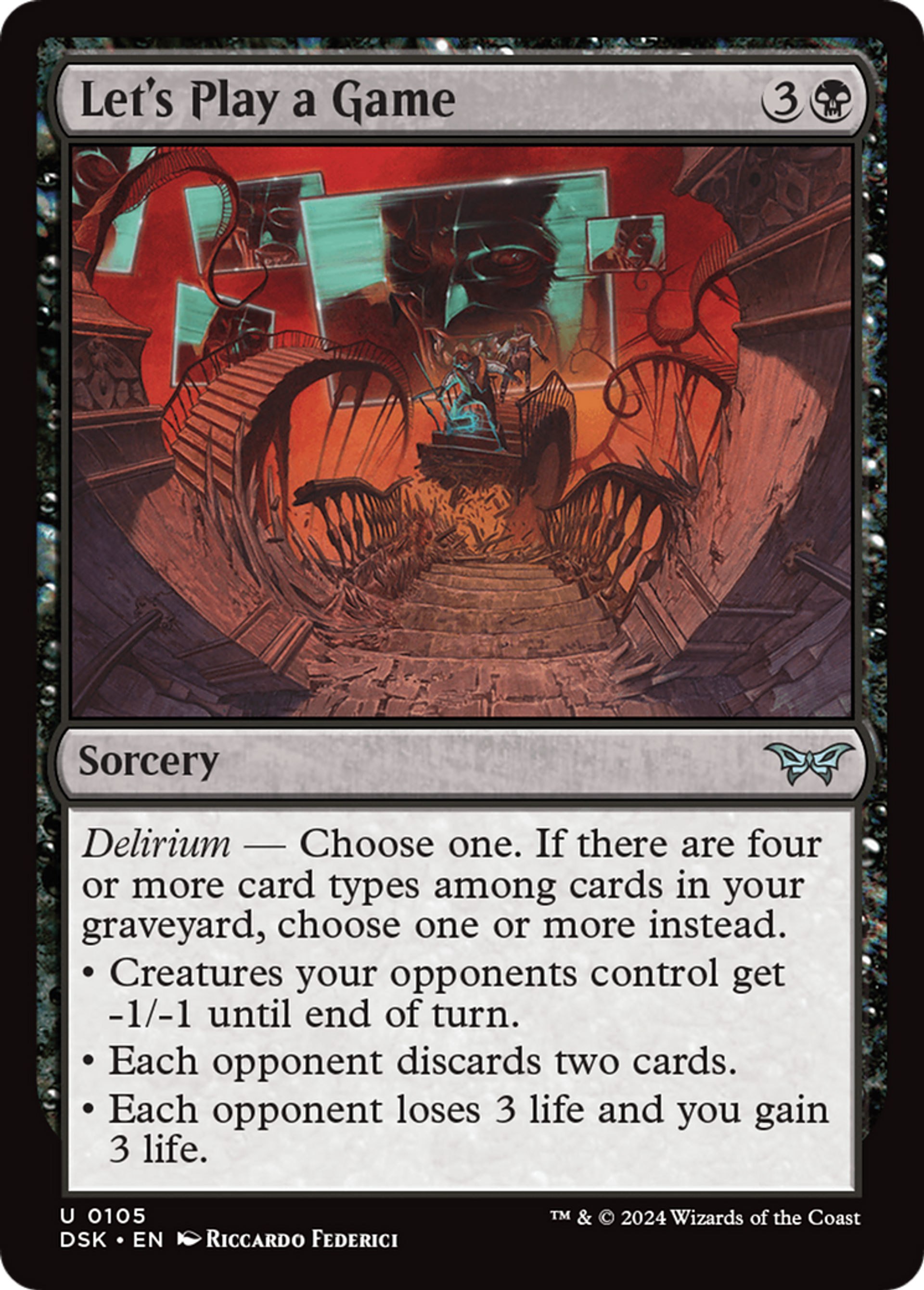 Et si on jouait à un jeu ? — Duskmourn: House of Horror — Magic: The Gathering