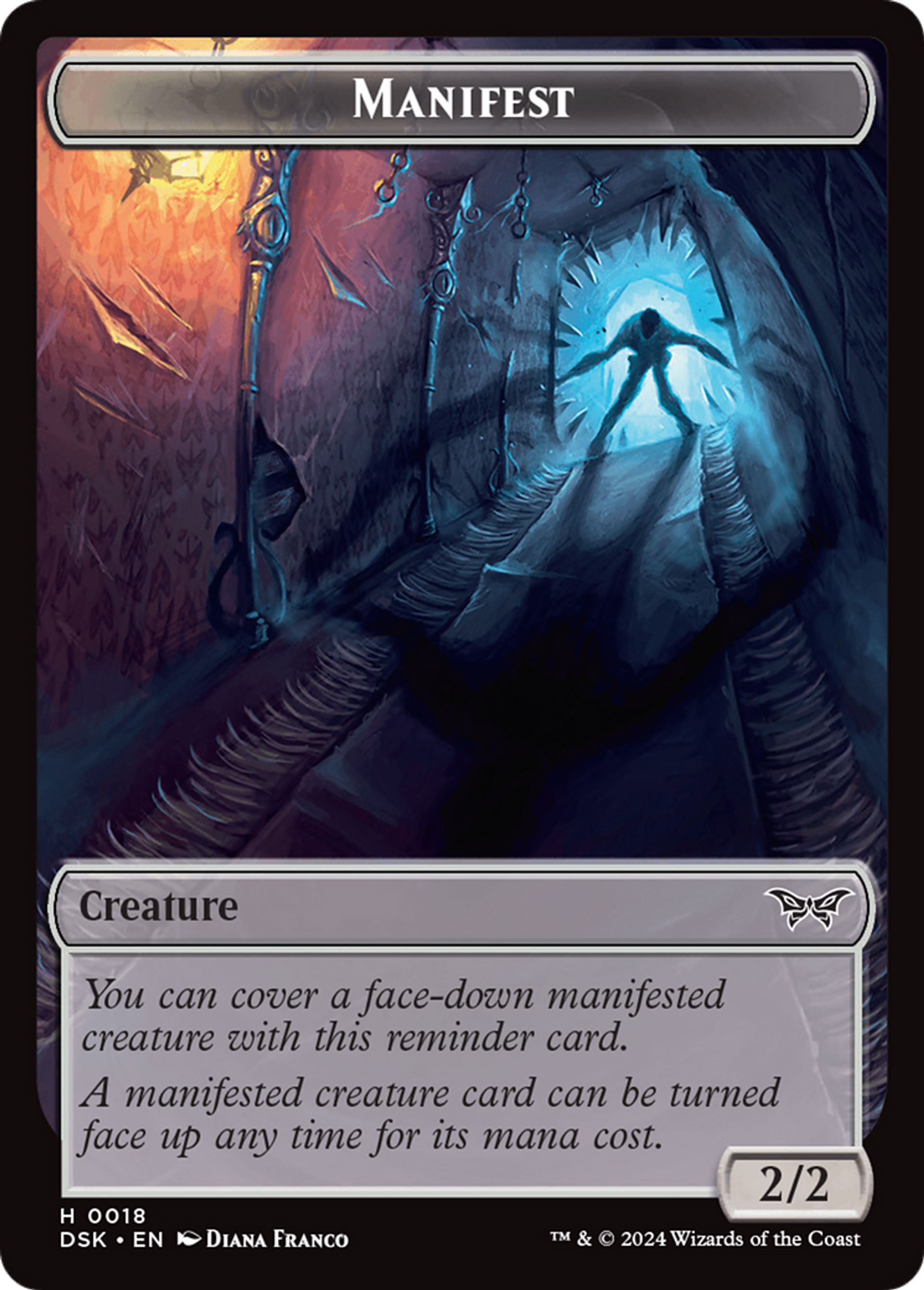 Manifest — Duskmourn: House of Horror — Magic: The Gathering