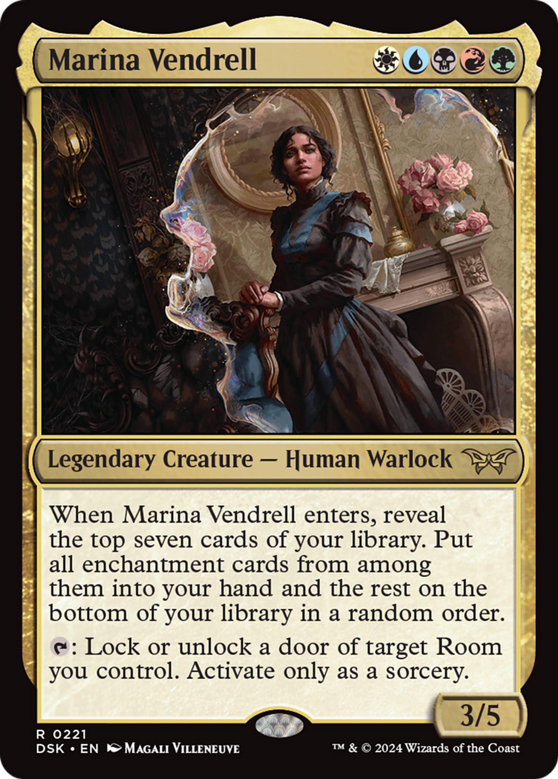Marina Vendrell — Duskmourn: House of Horror — Magic: The Gathering