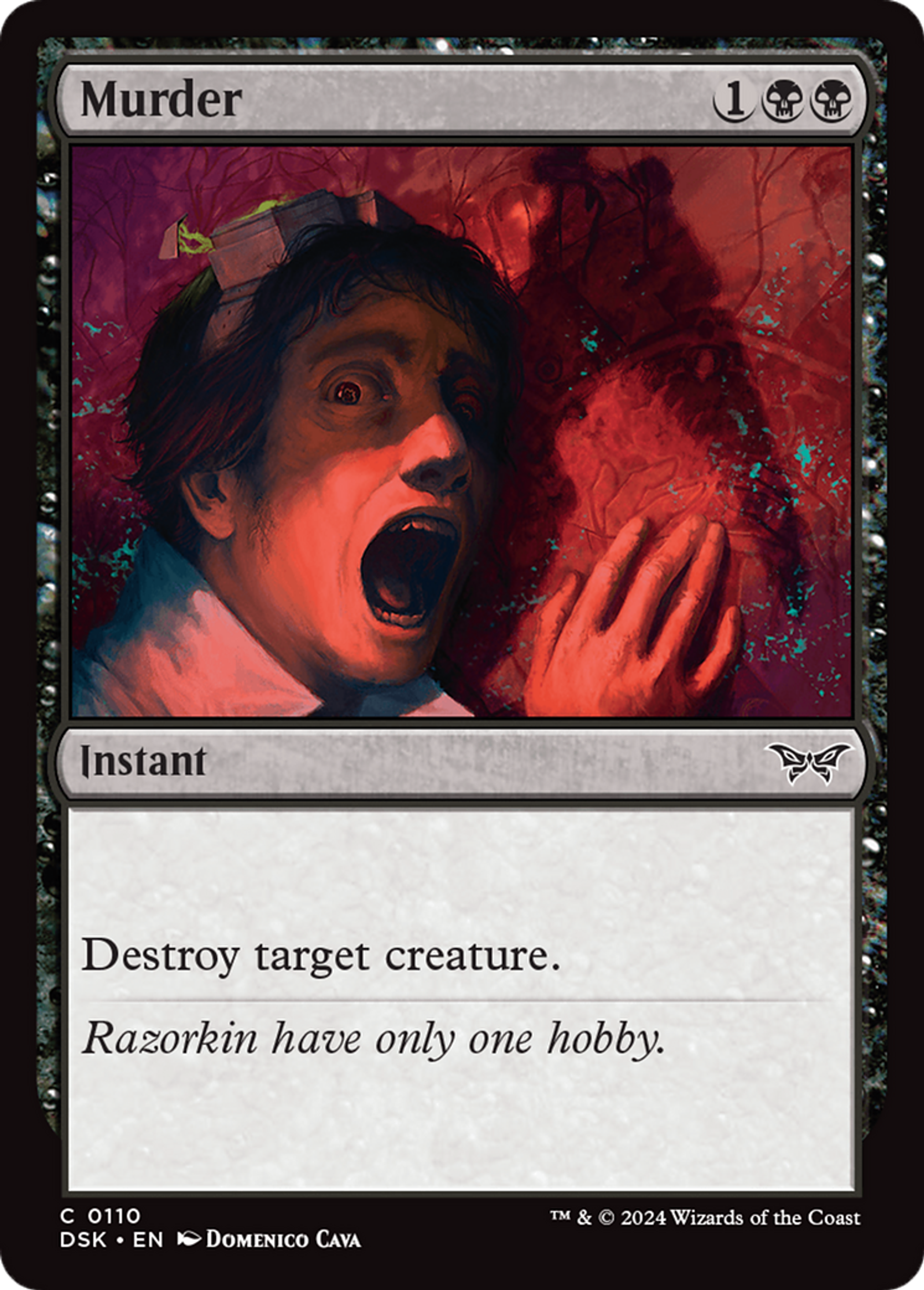 Murder — Duskmourn: House of Horror — Magic: The Gathering