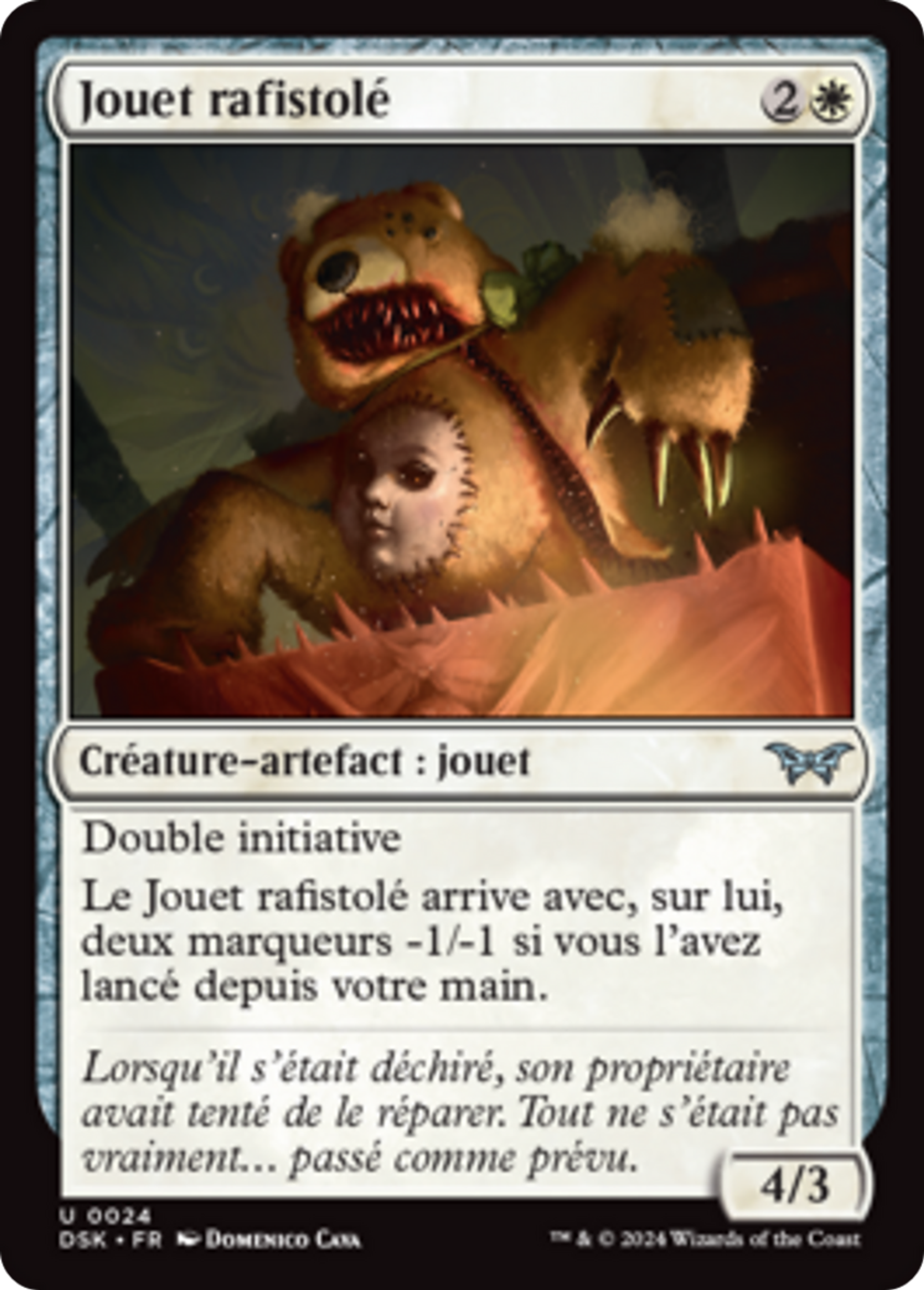 Jouet rafistolé — Duskmourn: House of Horror — Magic: The Gathering