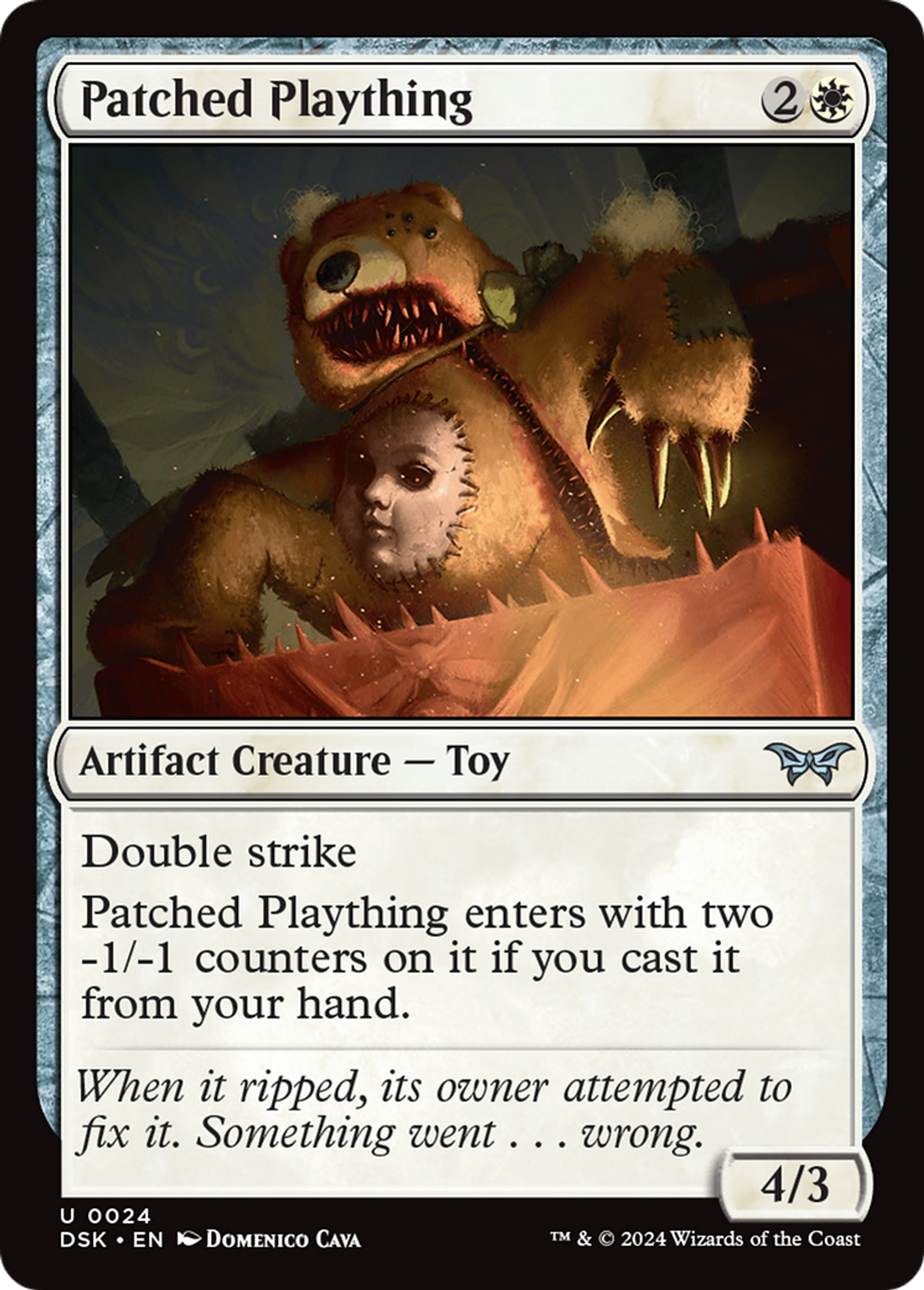 Jouet rafistolé — Duskmourn: House of Horror — Magic: The Gathering