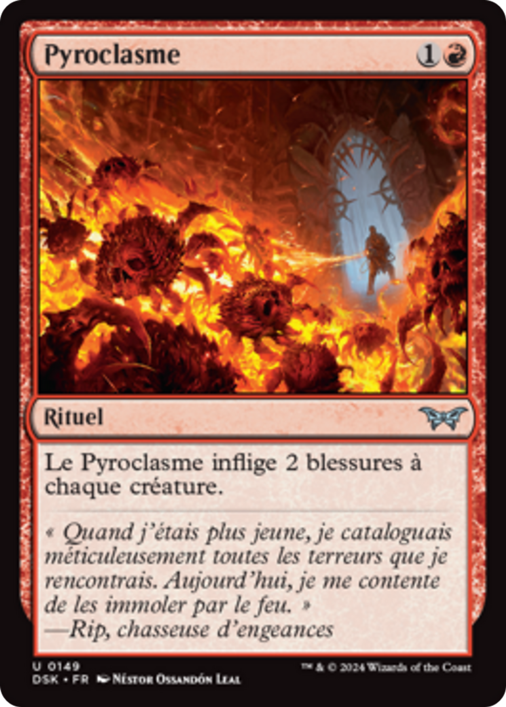 Pyroclasme — Duskmourn: House of Horror — Magic: The Gathering