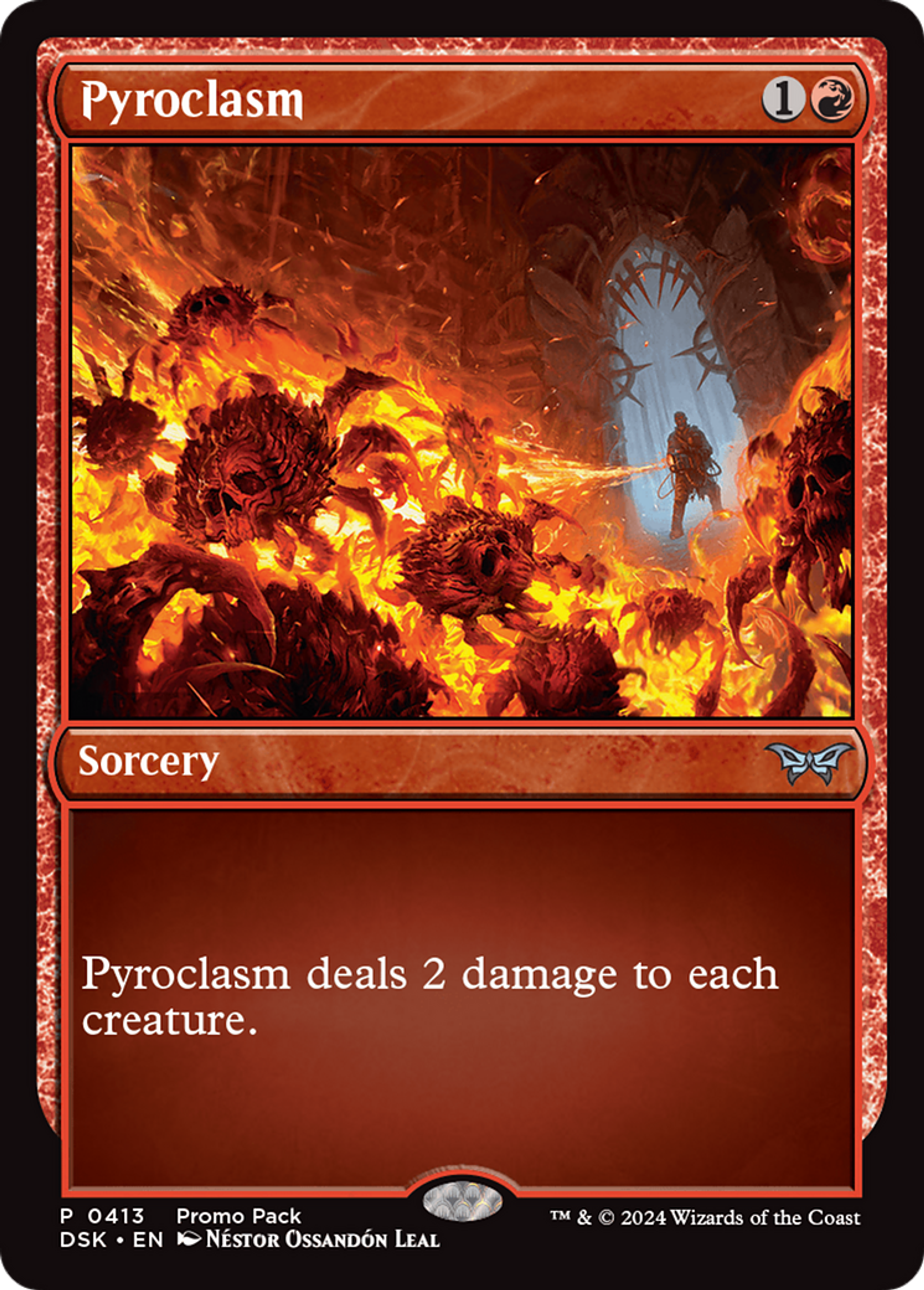 Pyroclasme — Duskmourn: House of Horror — Magic: The Gathering