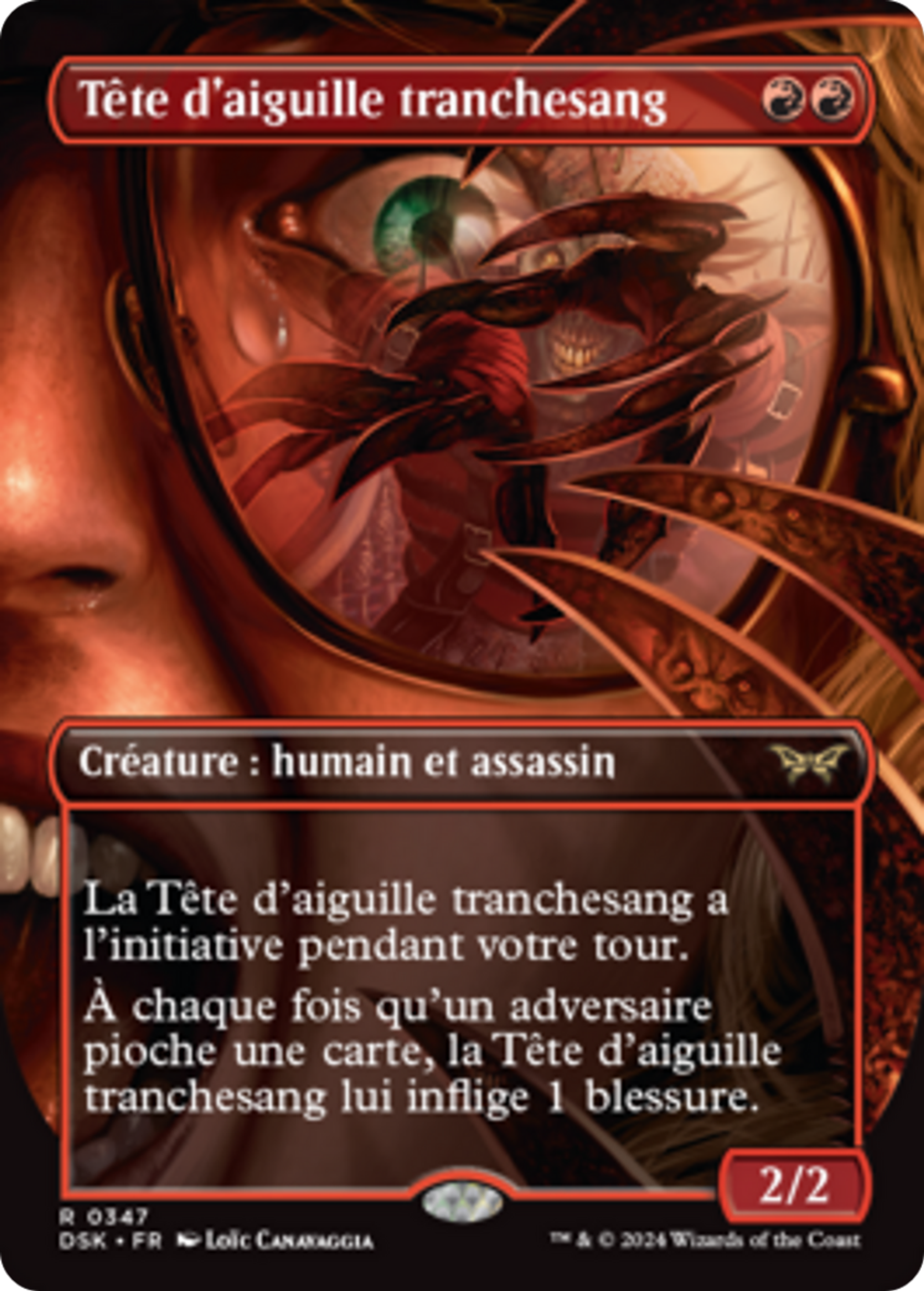 Tête d'aiguille tranchesang — Duskmourn: House of Horror — Magic: The Gathering