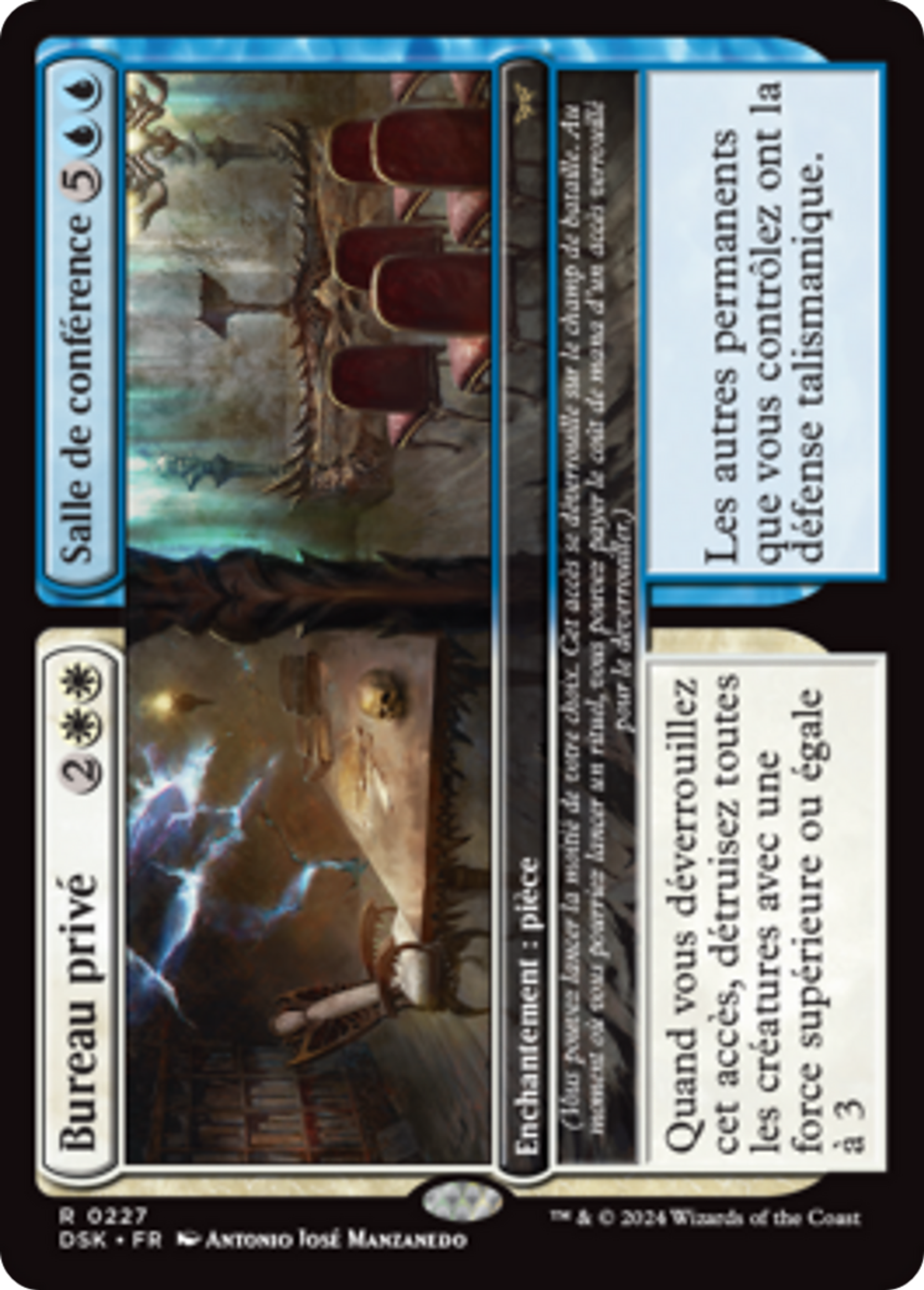 Bureau privé // Salle de conférence — Duskmourn: House of Horror — Magic: The Gathering