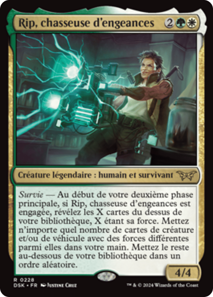 Rip, chasseuse d'engeances — Duskmourn: House of Horror — Magic: The Gathering