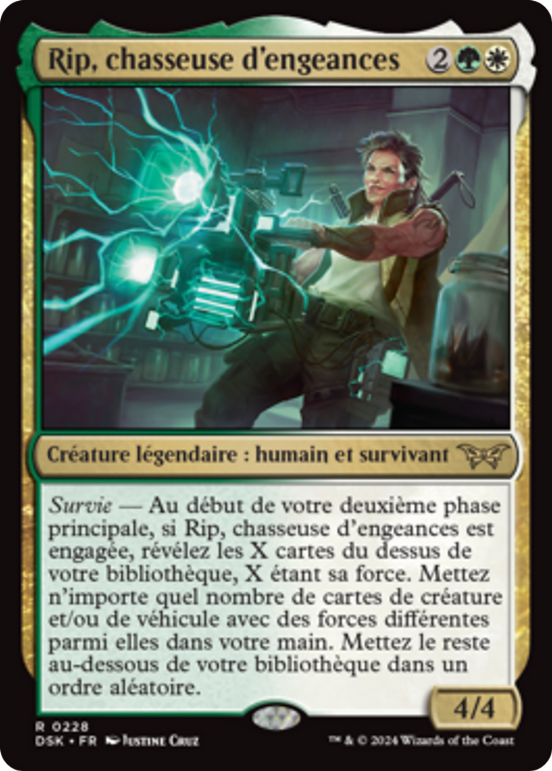 Rip, chasseuse d'engeances — Duskmourn: House of Horror — Magic: The Gathering