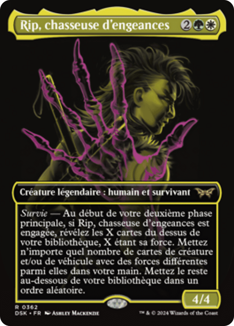 Rip, chasseuse d'engeances — Duskmourn: House of Horror — Magic: The Gathering
