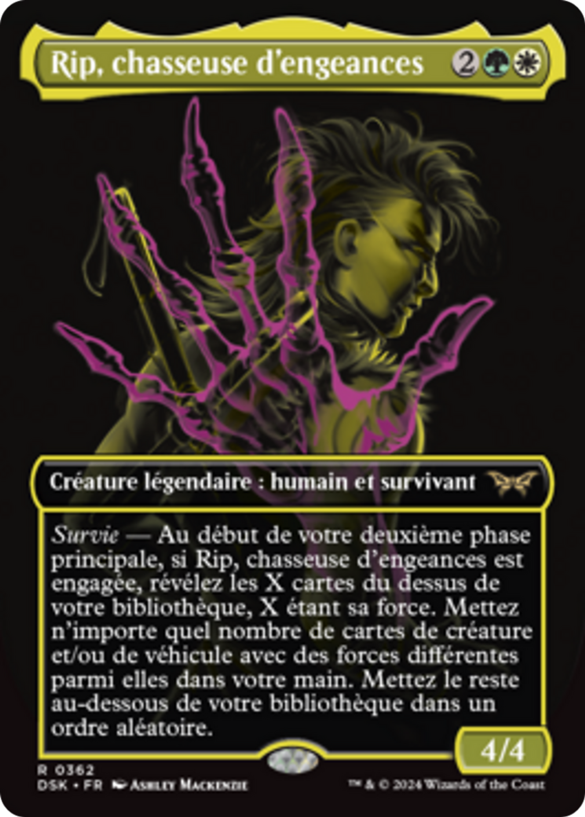 Rip, chasseuse d'engeances — Duskmourn: House of Horror — Magic: The Gathering