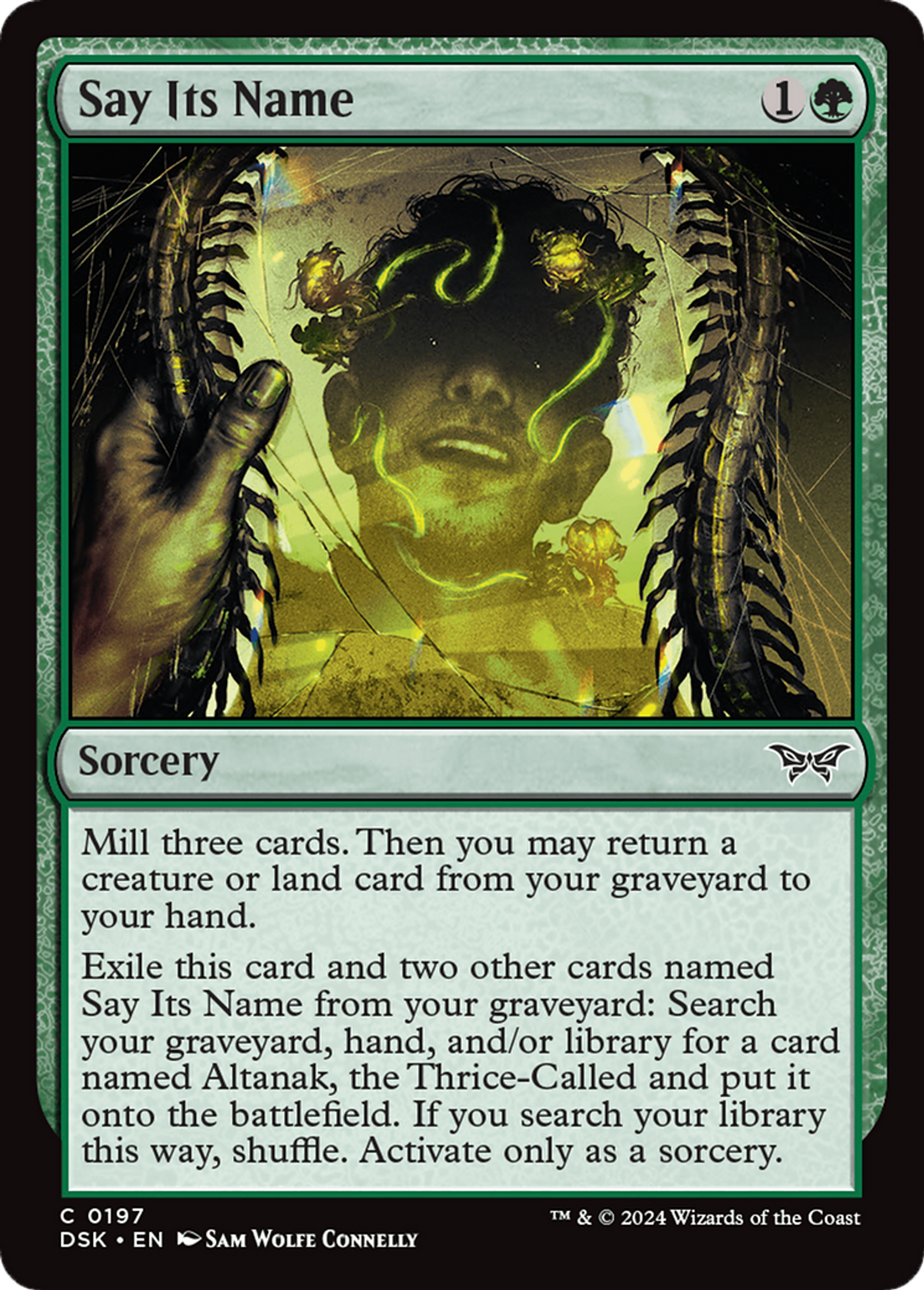Dites Son nom — Duskmourn: House of Horror — Magic: The Gathering