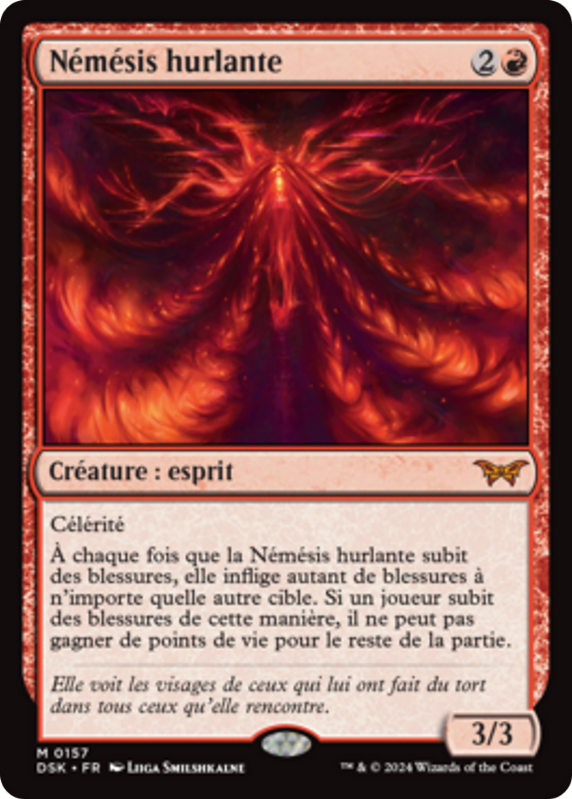 Némésis hurlante — Duskmourn: House of Horror — Magic: The Gathering
