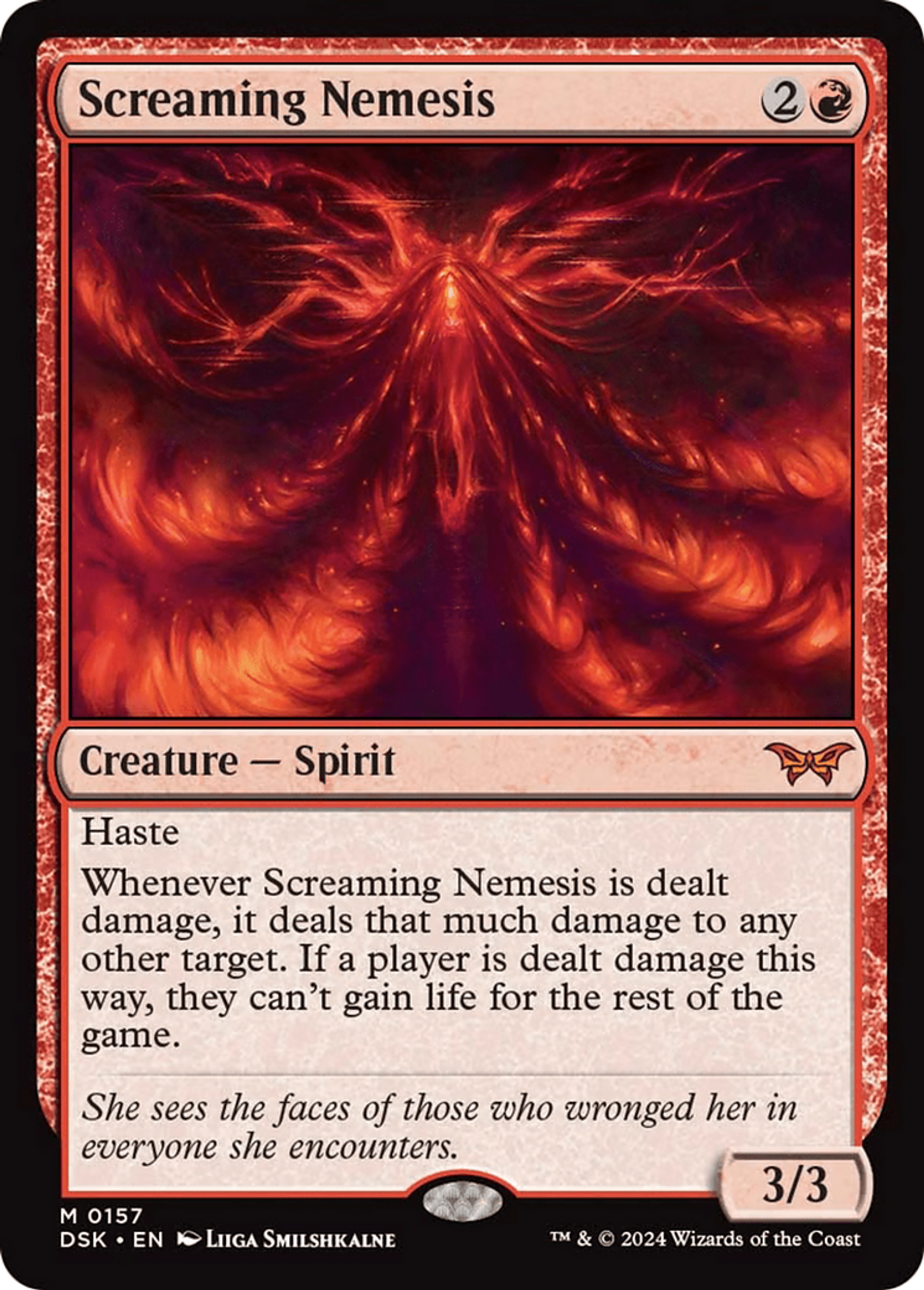 Némésis hurlante — Duskmourn: House of Horror — Magic: The Gathering