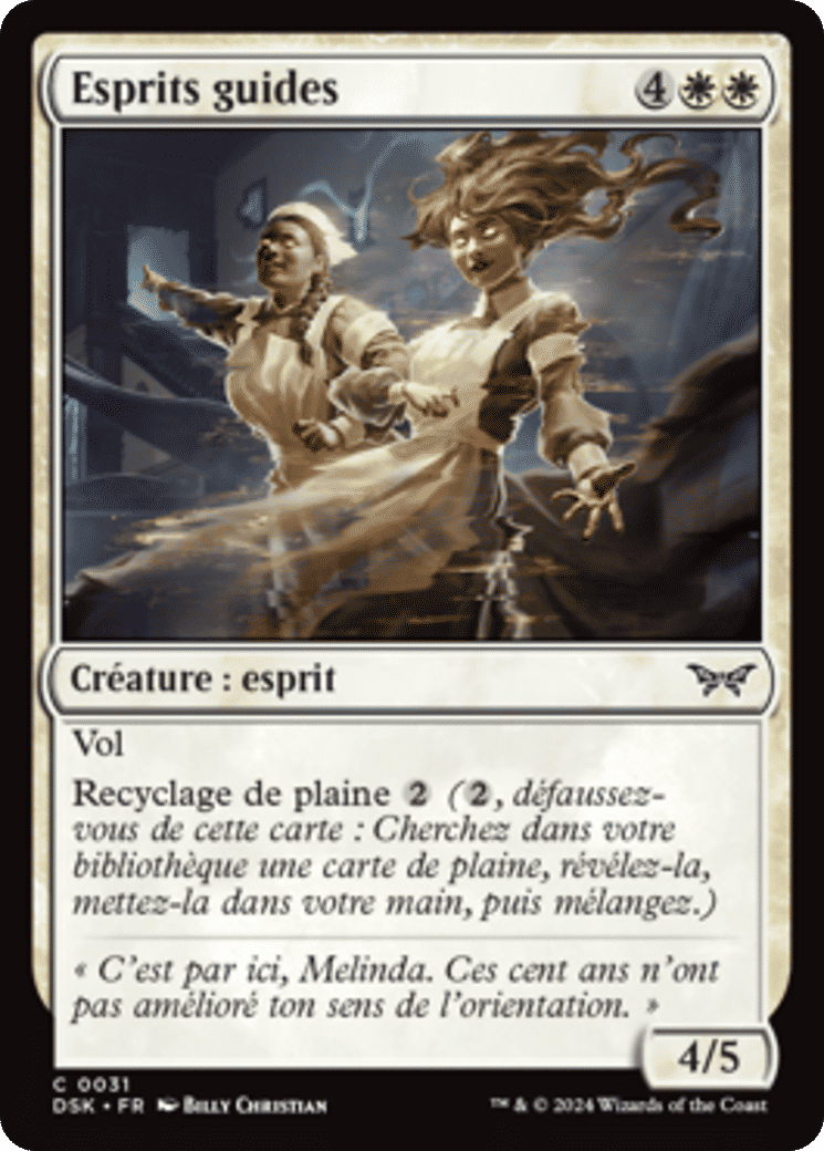 Esprits guides — Duskmourn: House of Horror — Magic: The Gathering