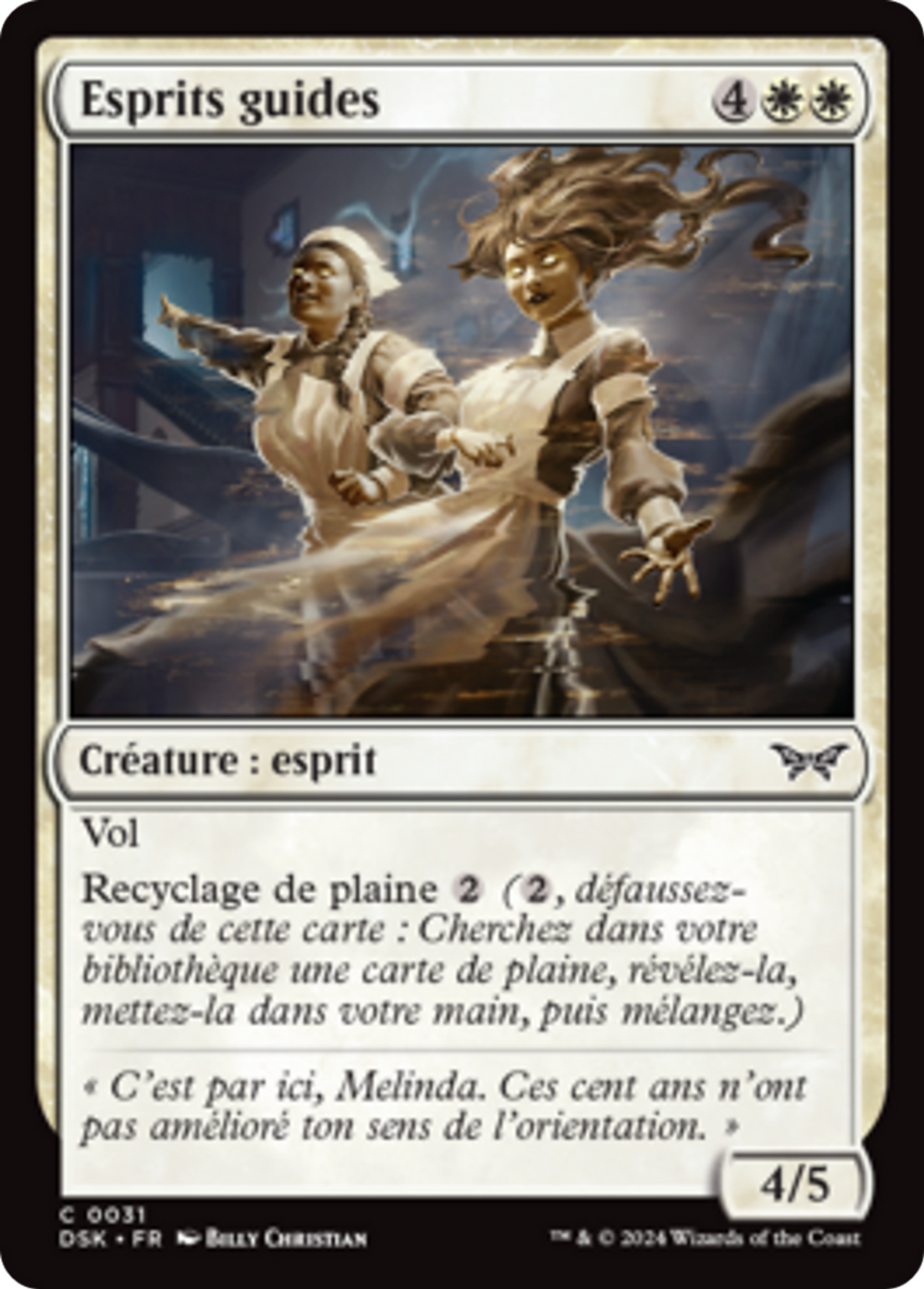Esprits guides — Duskmourn: House of Horror — Magic: The Gathering