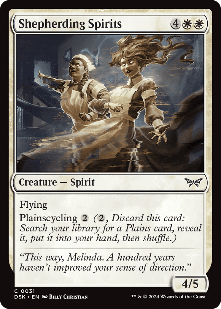 Esprits guides — Duskmourn: House of Horror — Magic: The Gathering
