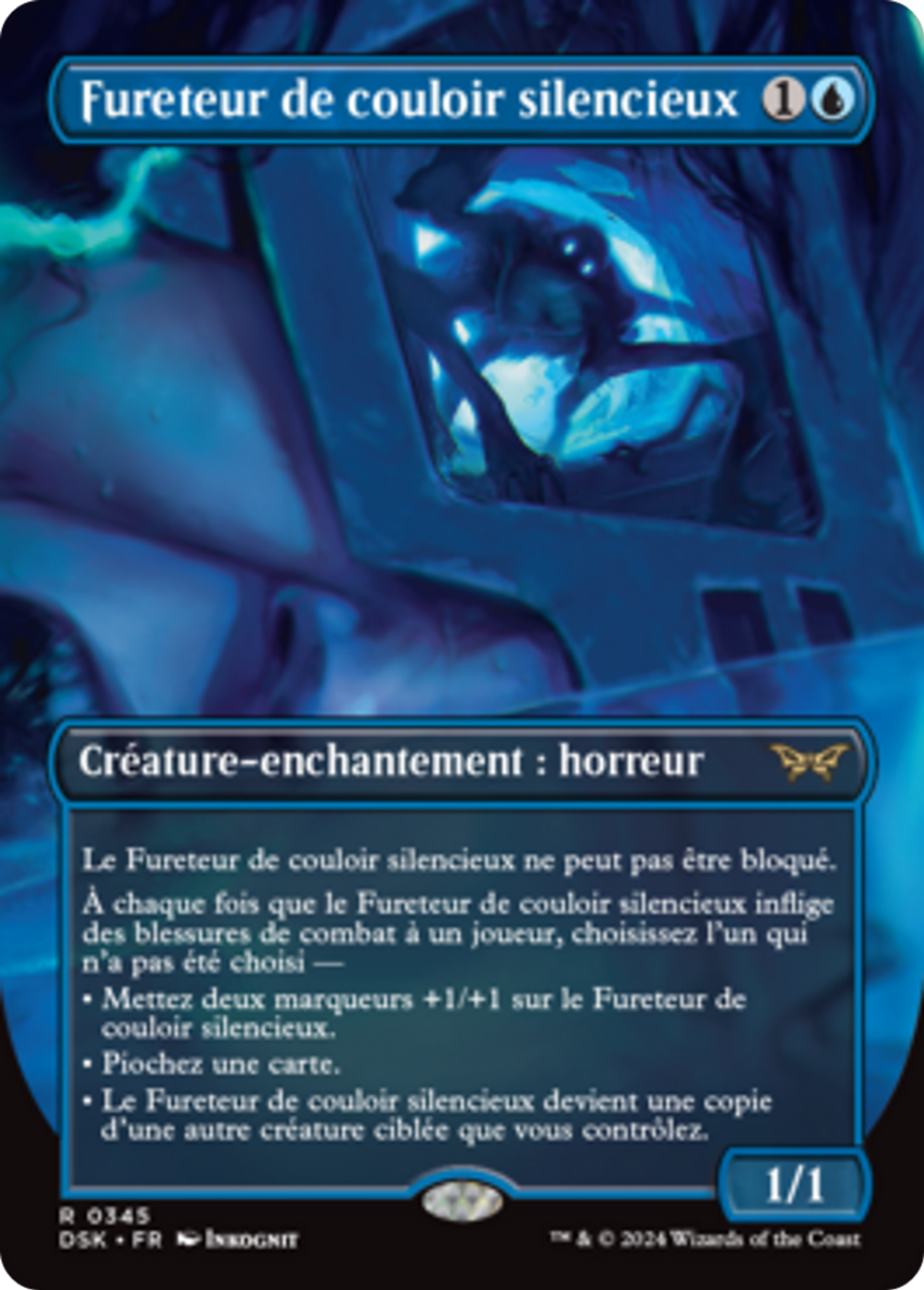Fureteur de couloir silencieux — Duskmourn: House of Horror — Magic: The Gathering