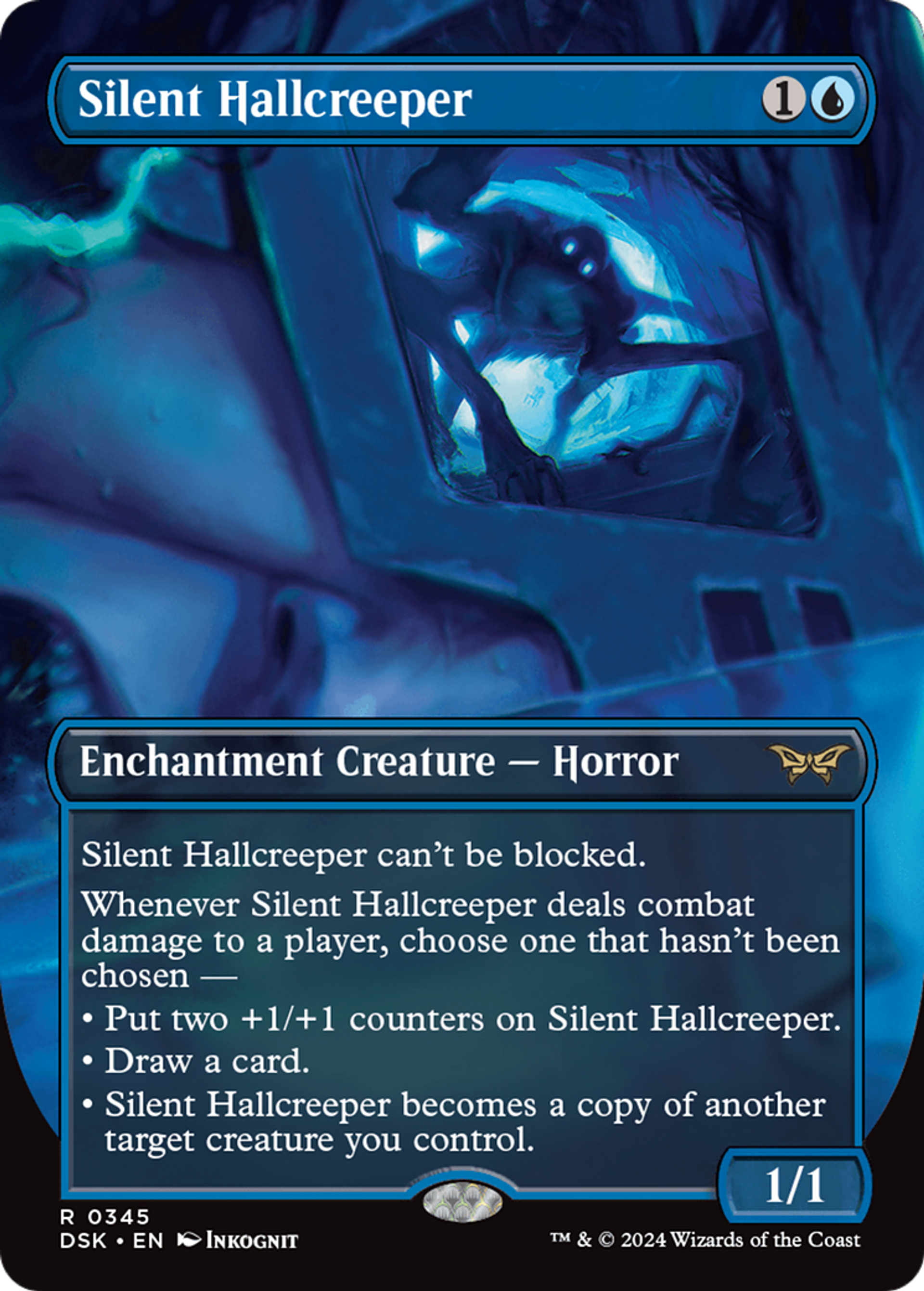 Fureteur de couloir silencieux — Duskmourn: House of Horror — Magic: The Gathering