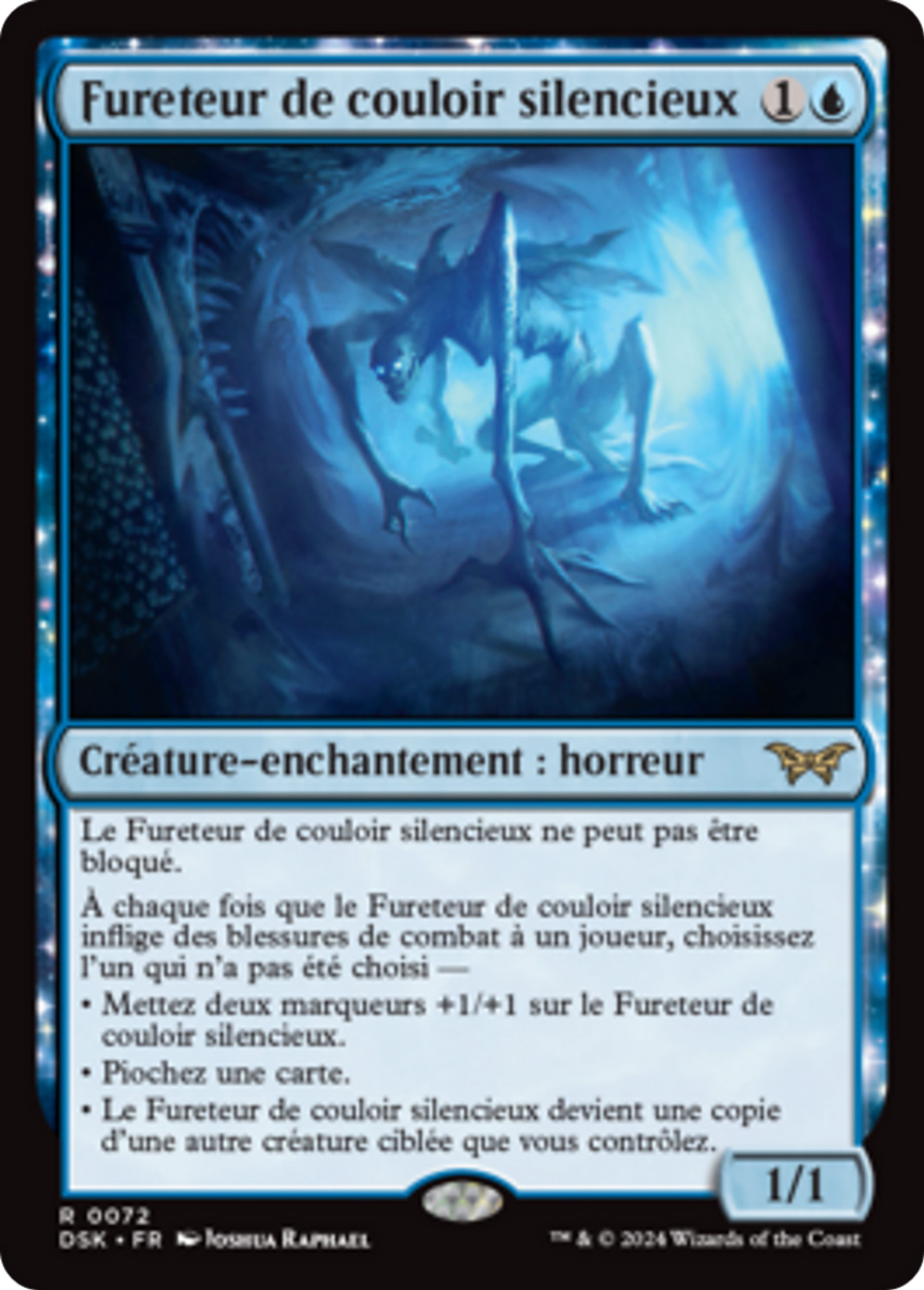 Fureteur de couloir silencieux — Duskmourn: House of Horror — Magic: The Gathering