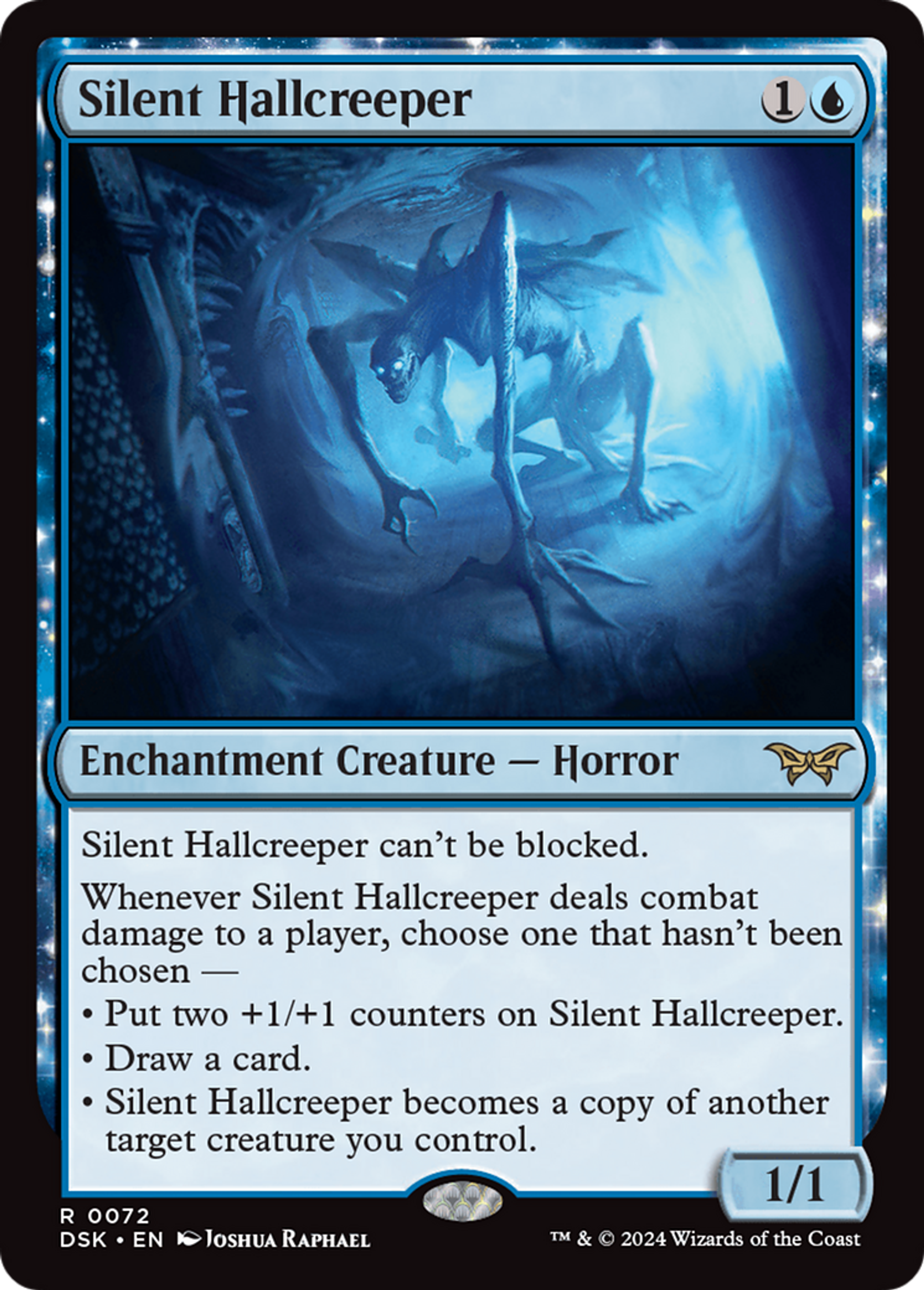 Silent Hallcreeper — Duskmourn: House of Horror — Magic: The Gathering