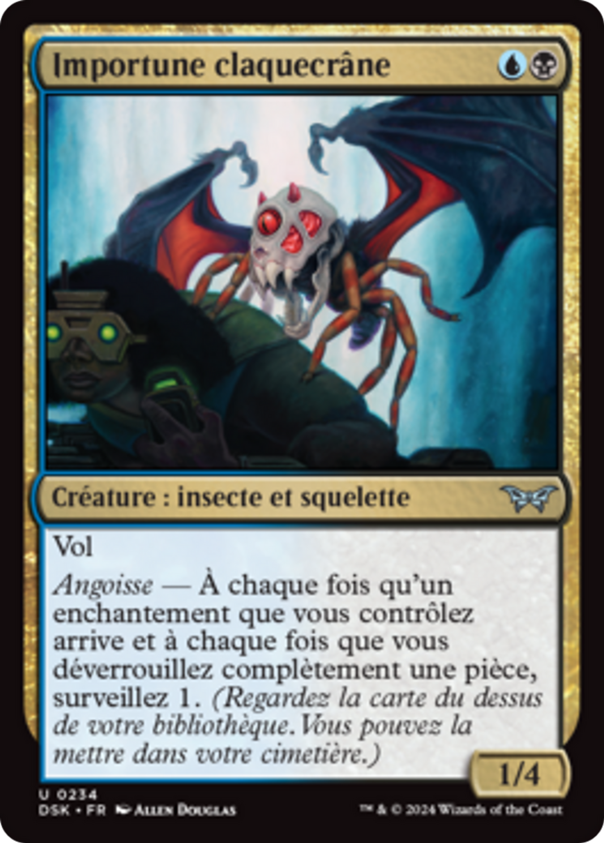 Importune claquecrâne — Duskmourn: House of Horror — Magic: The Gathering