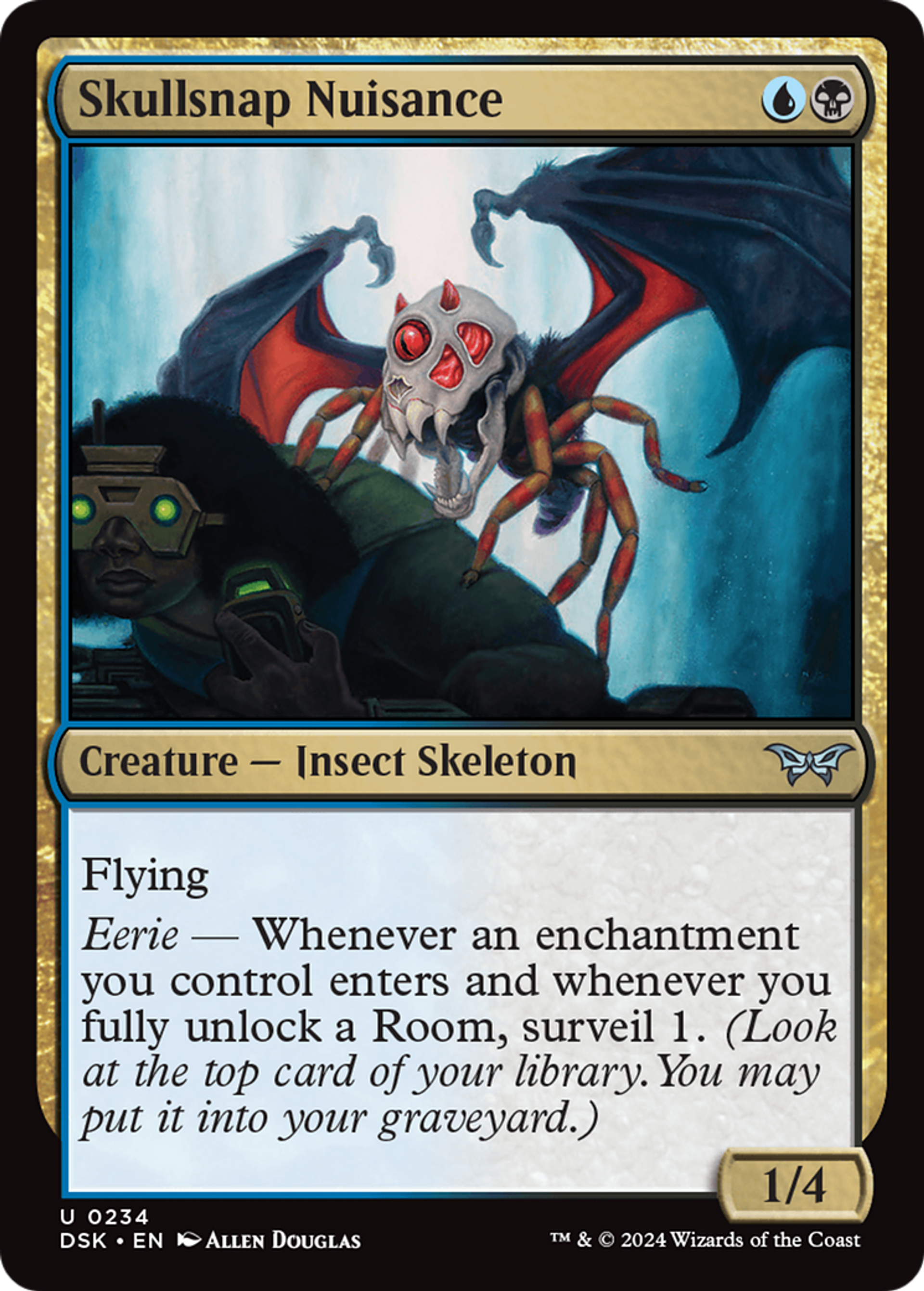 Importune claquecrâne — Duskmourn: House of Horror — Magic: The Gathering