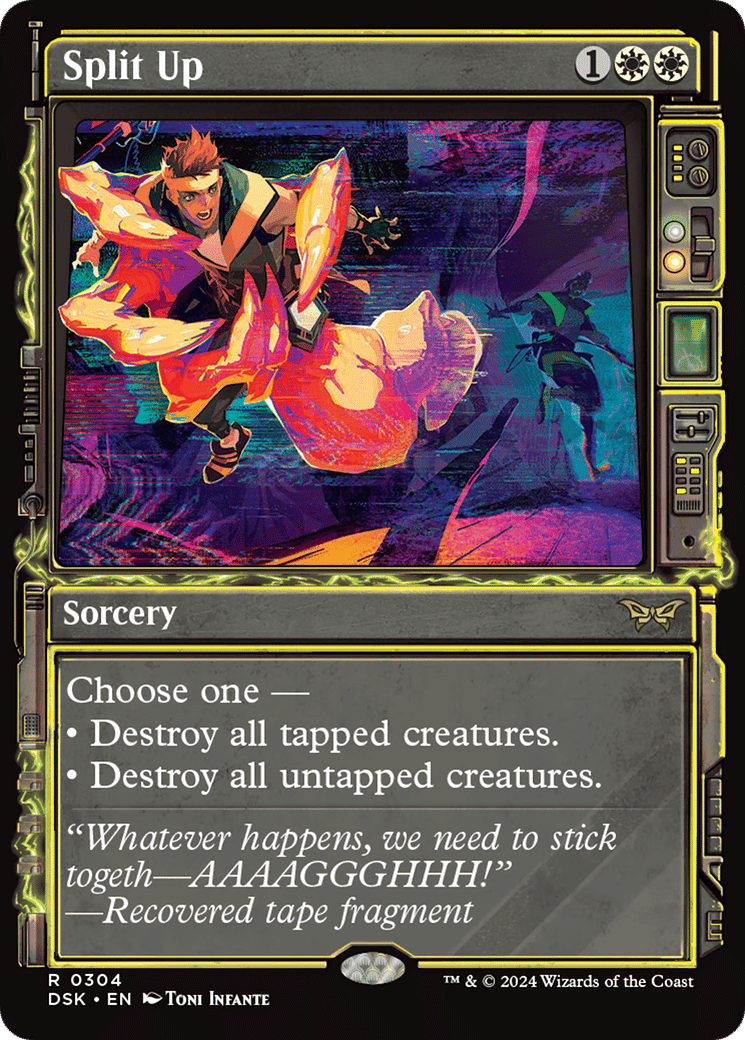 Split Up — Duskmourn: House of Horror — Magic: The Gathering