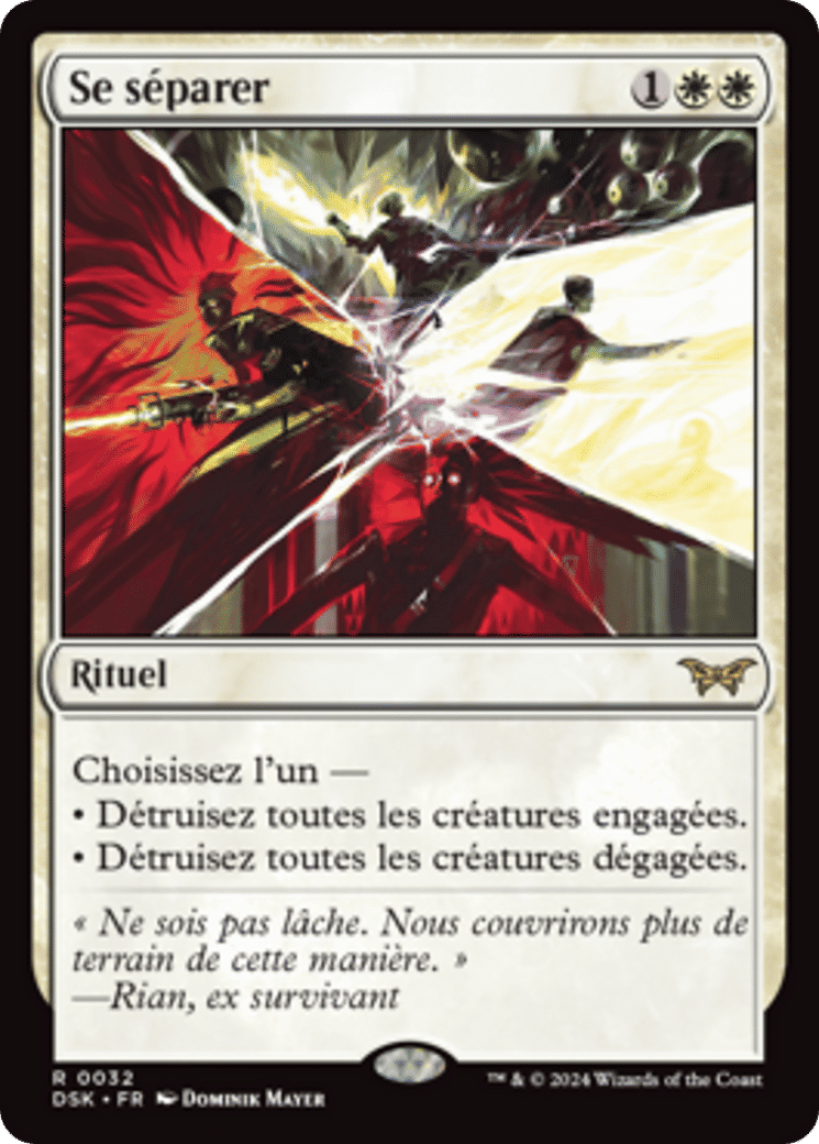 Se séparer — Duskmourn: House of Horror — Magic: The Gathering