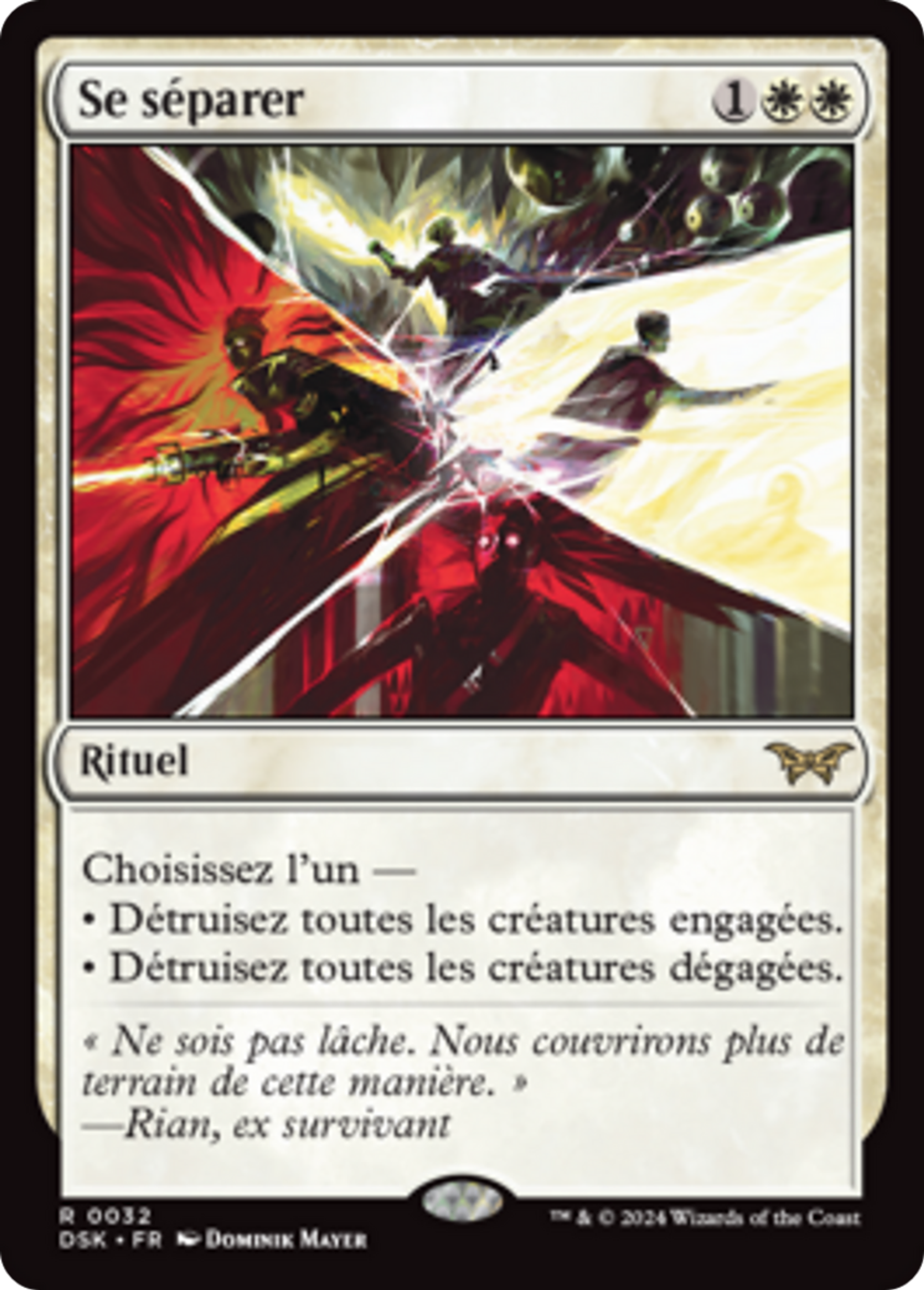 Se séparer — Duskmourn: House of Horror — Magic: The Gathering