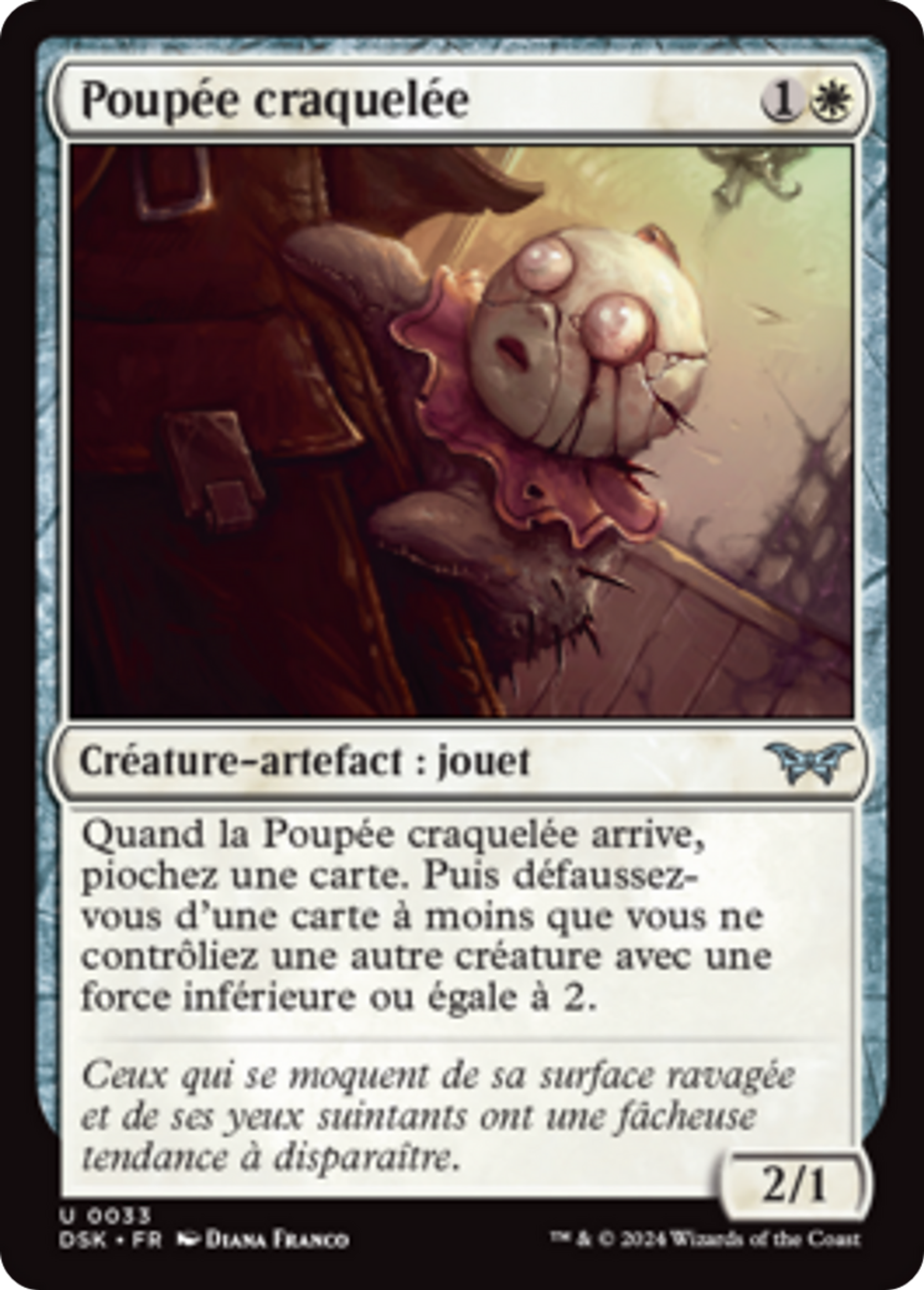 Poupée craquelée — Duskmourn: House of Horror — Magic: The Gathering