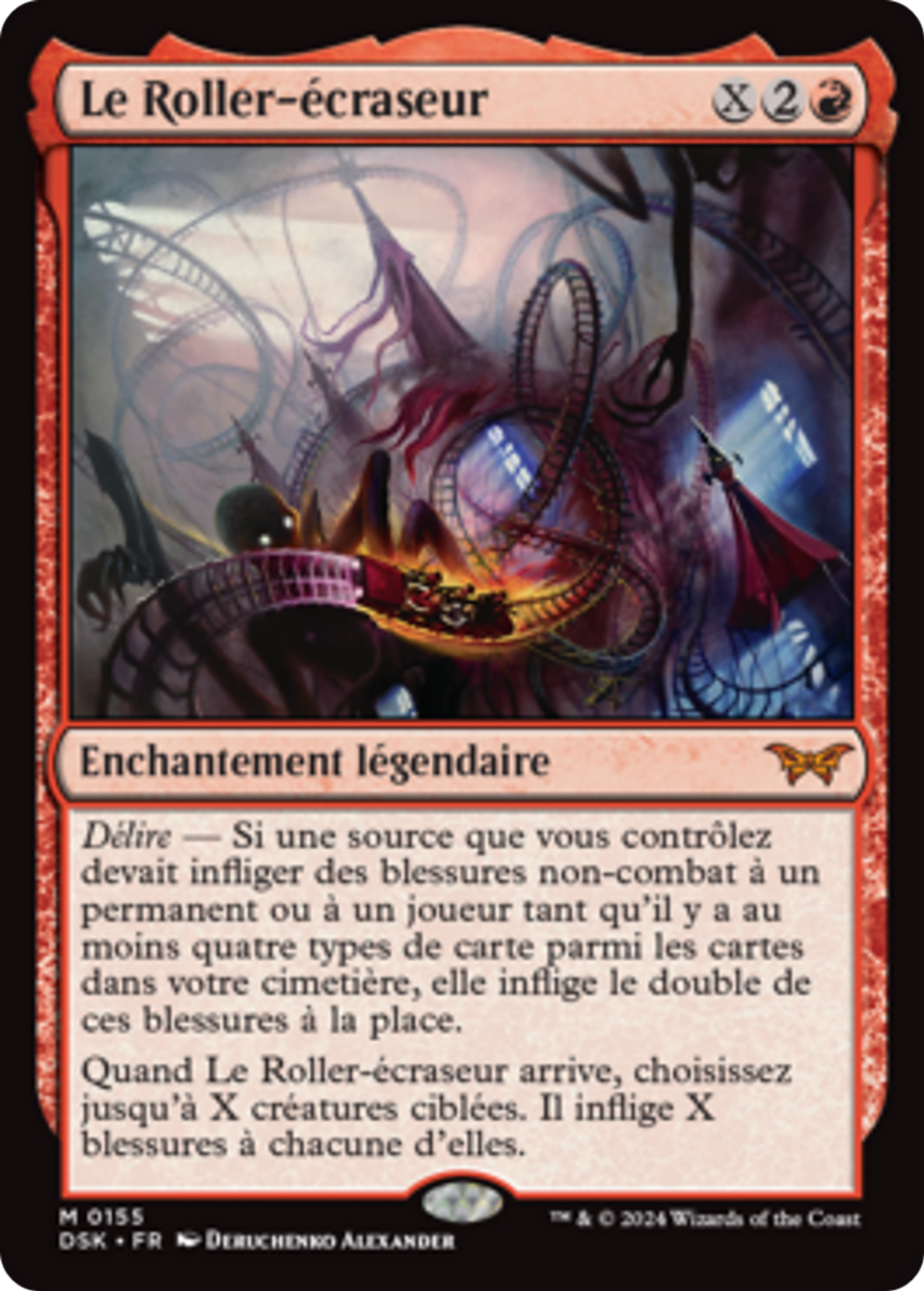 Le Roller-écraseur — Duskmourn: House of Horror — Magic: The Gathering