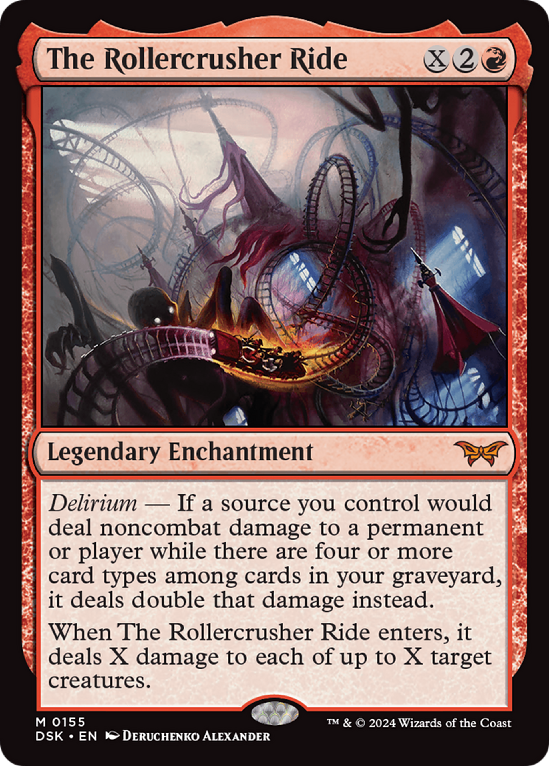 Le Roller-écraseur — Duskmourn: House of Horror — Magic: The Gathering