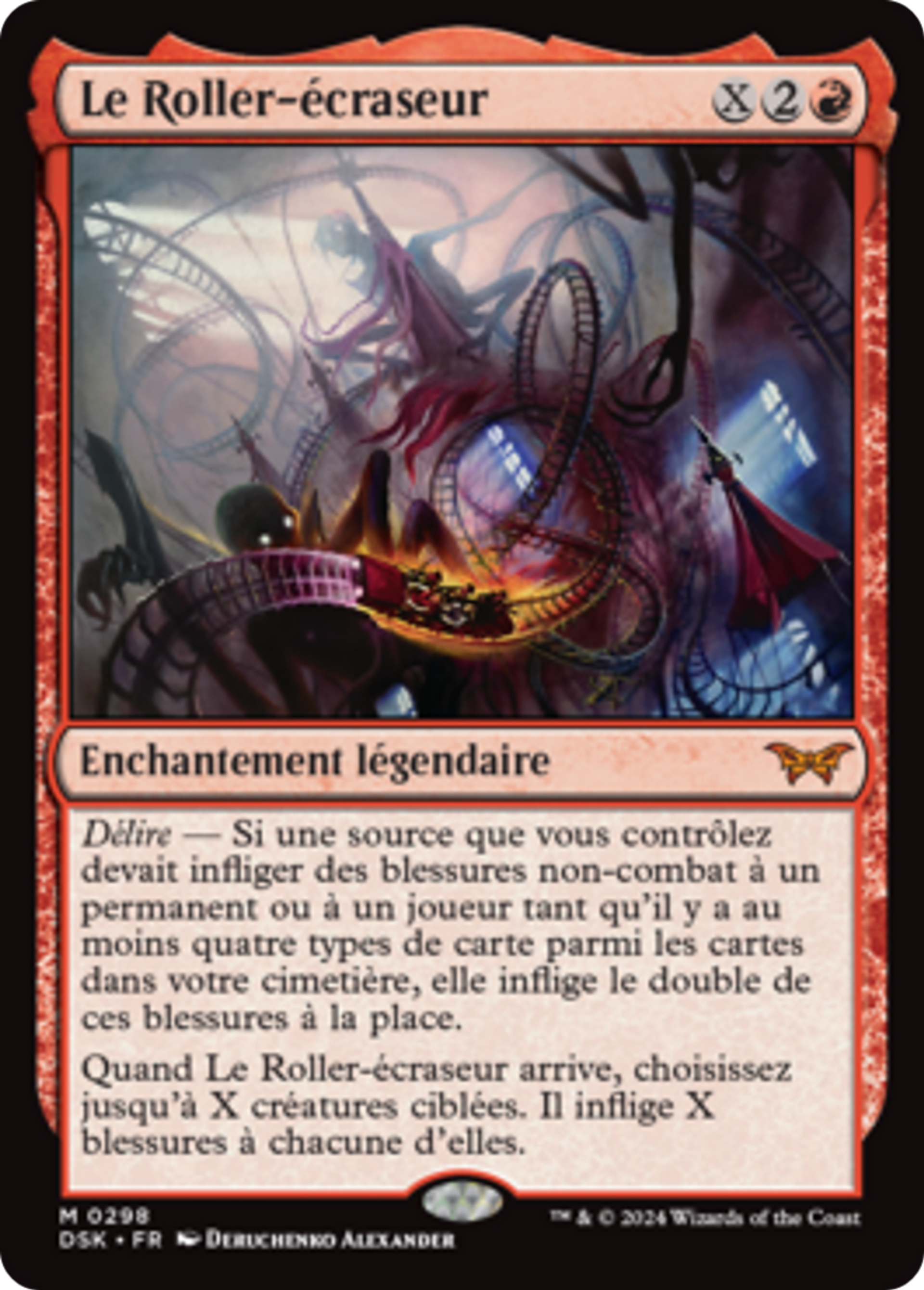 Le Roller-écraseur — Duskmourn: House of Horror — Magic: The Gathering