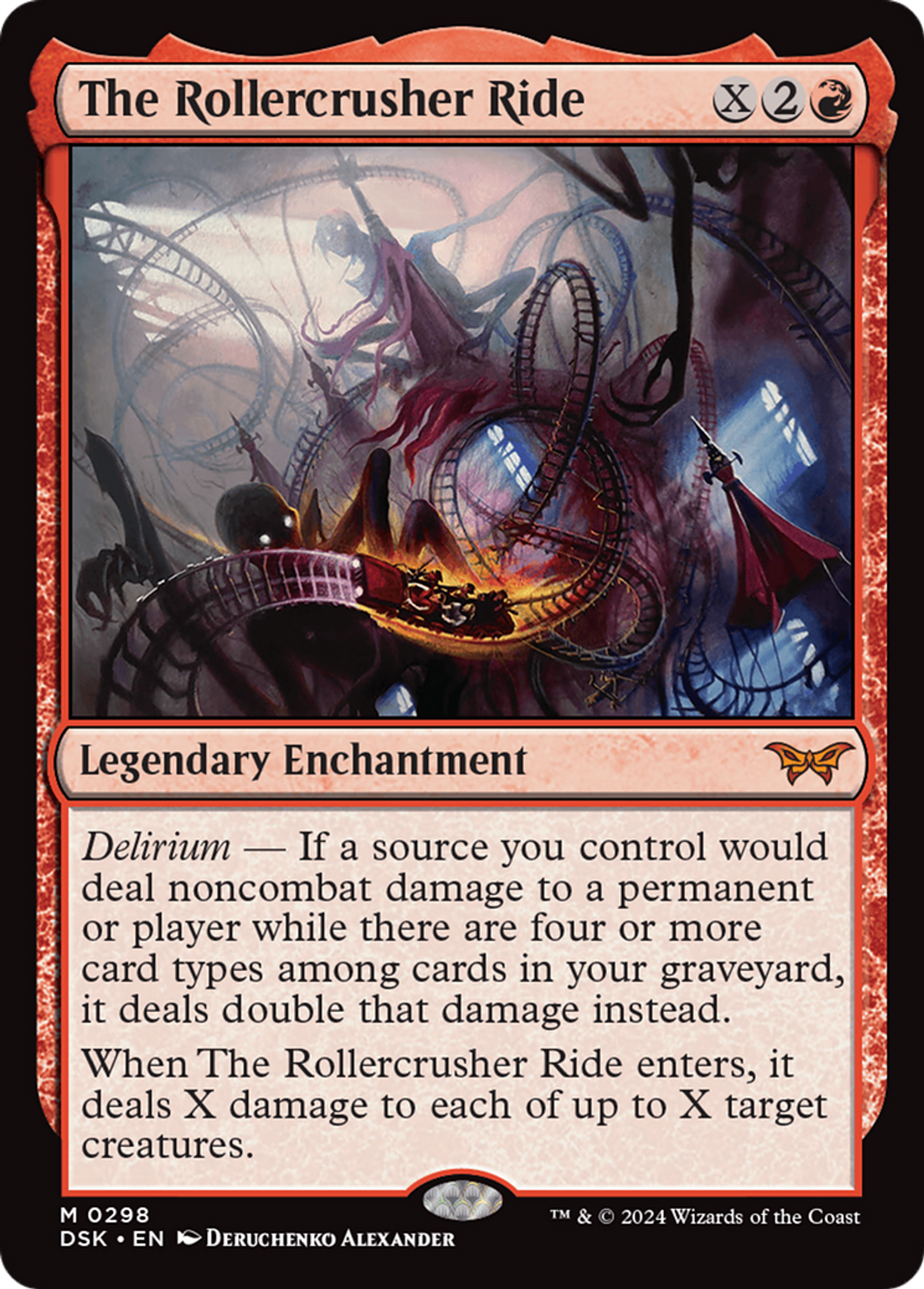Le Roller-écraseur — Duskmourn: House of Horror — Magic: The Gathering